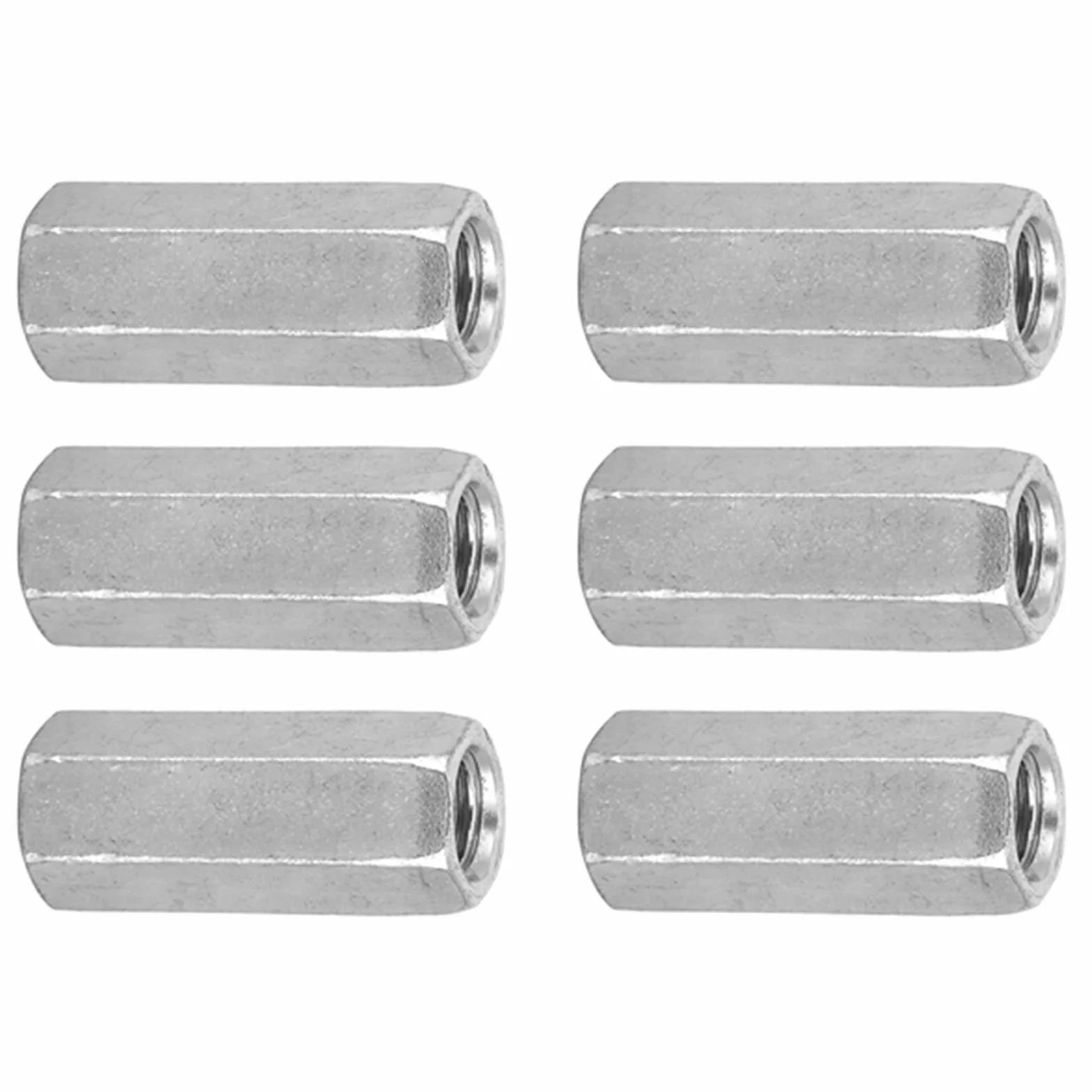 Nakrętki Sześciokątne Samohamowne M8 x 30 mm Stal Węglowa Ocynkowana Komplet 10 Sztuk
