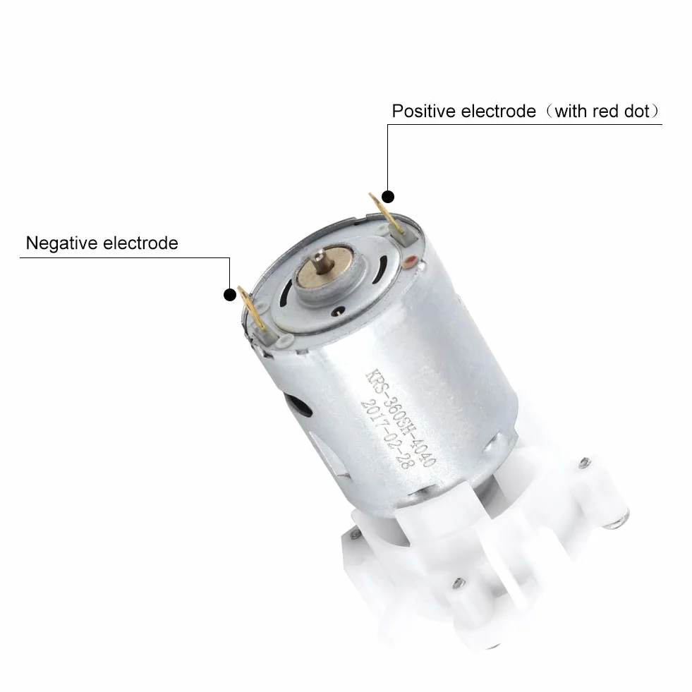 Zestaw pomp Mini samozasysających DC 3-12 V dla akwarium RS-360SH elektryczny silnik wodny narzędzie biały