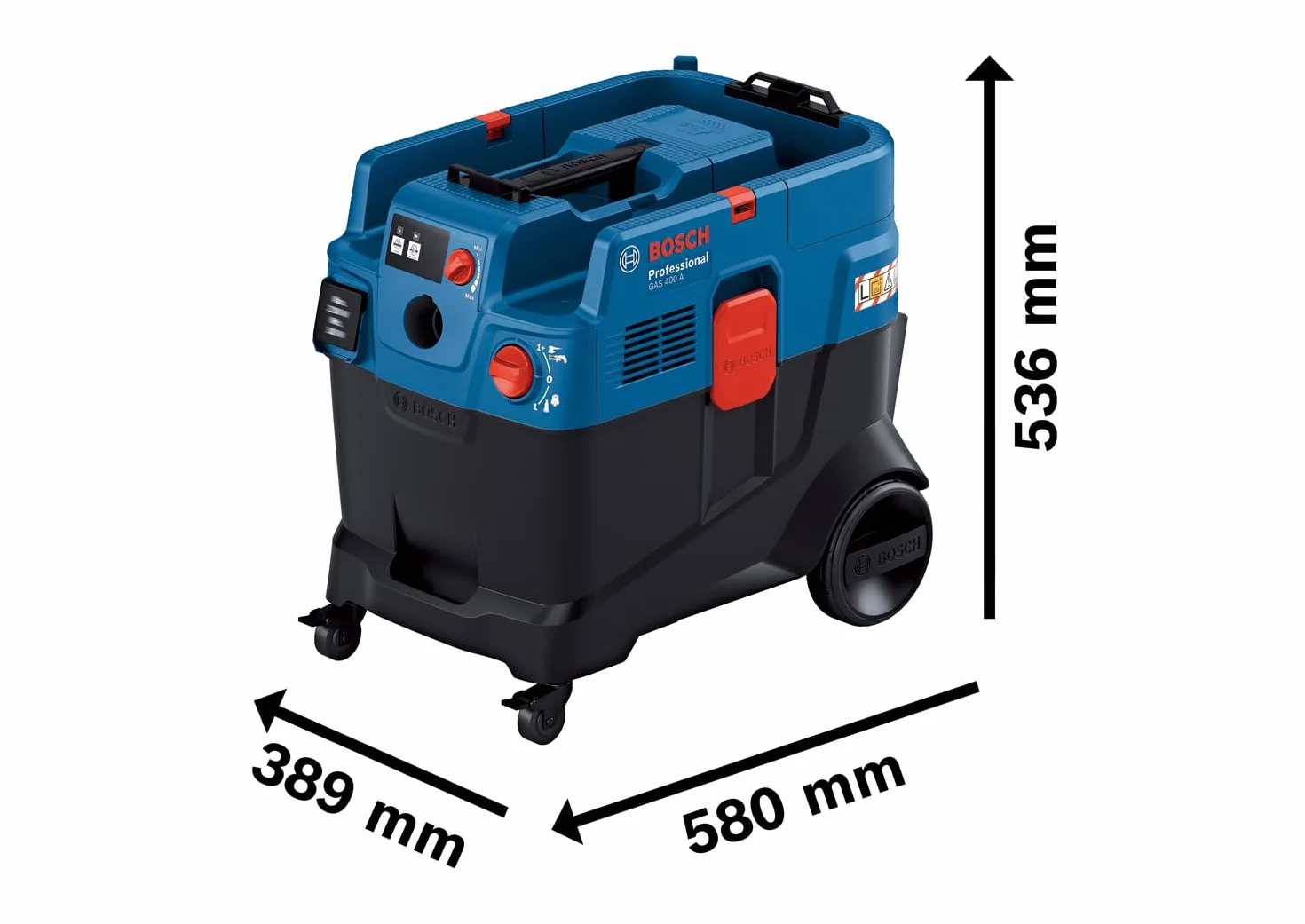 Bosch Professional odkurzacz uniwersalny GAS 400 A 1 200 W