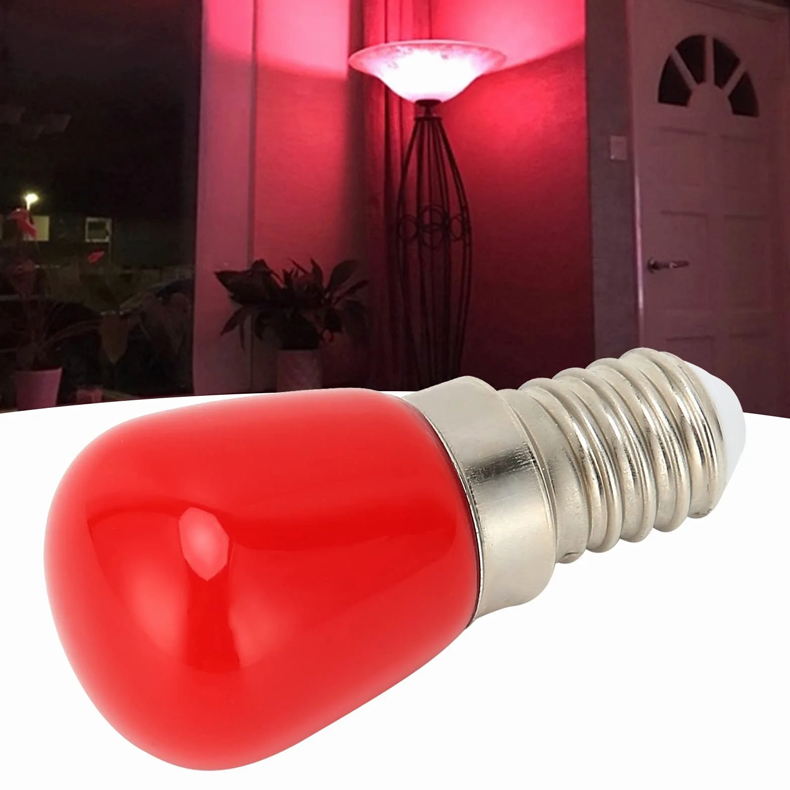 Yinhing Żarówka LED E14 3W 350 Lm 360 Stopni Bez Migotania czerwony