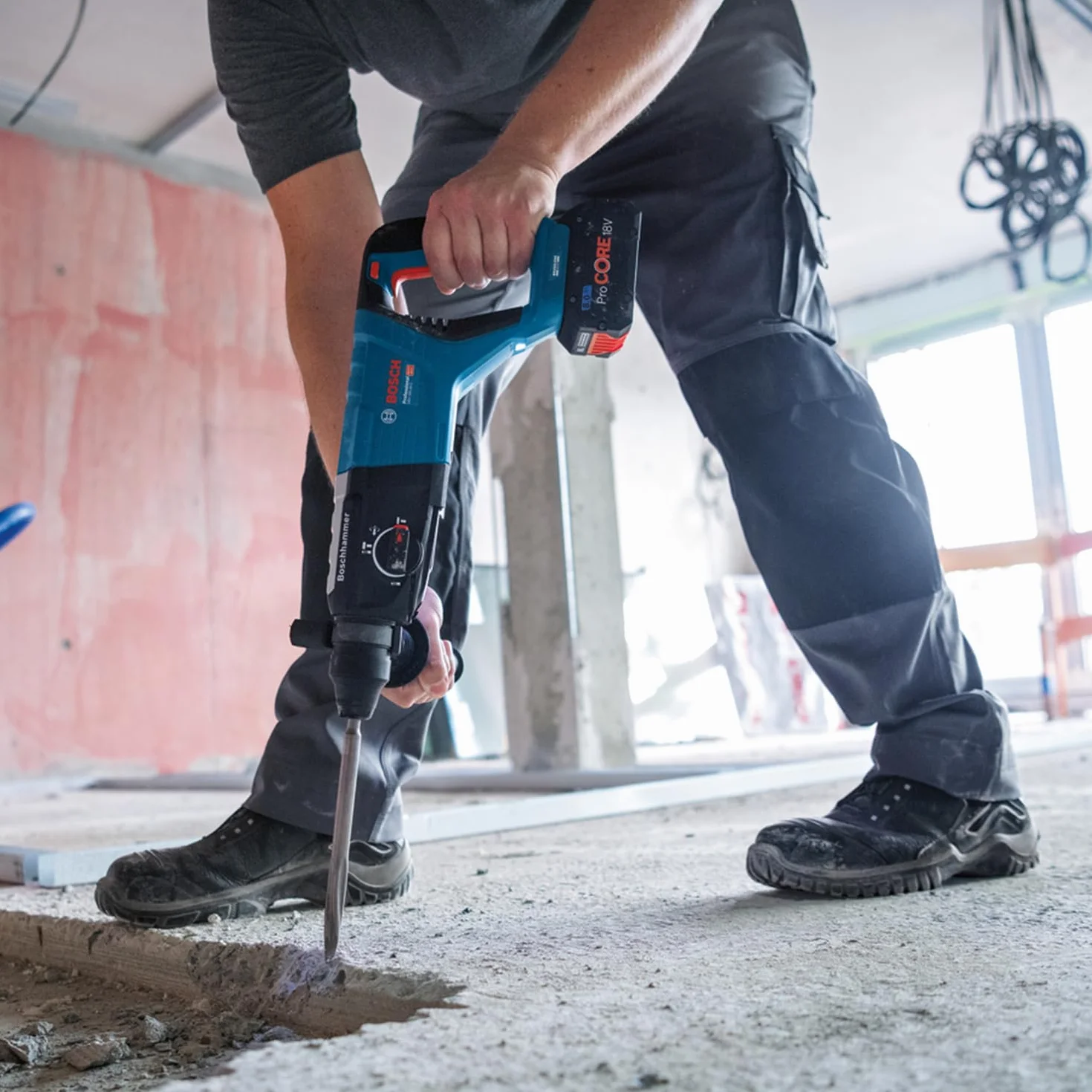 Bosch GBH 18V-28 D akumulatorowy młot udarowo-obrotowy 18 V bez akumulatora i ładowarki