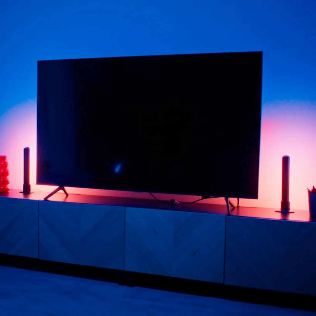 WiZ Lampa podłużna gradient RGBIC 2 szt. Wi-Fi Sterowanie Aplikacją Głosowe Google Home Alexa HomeKit