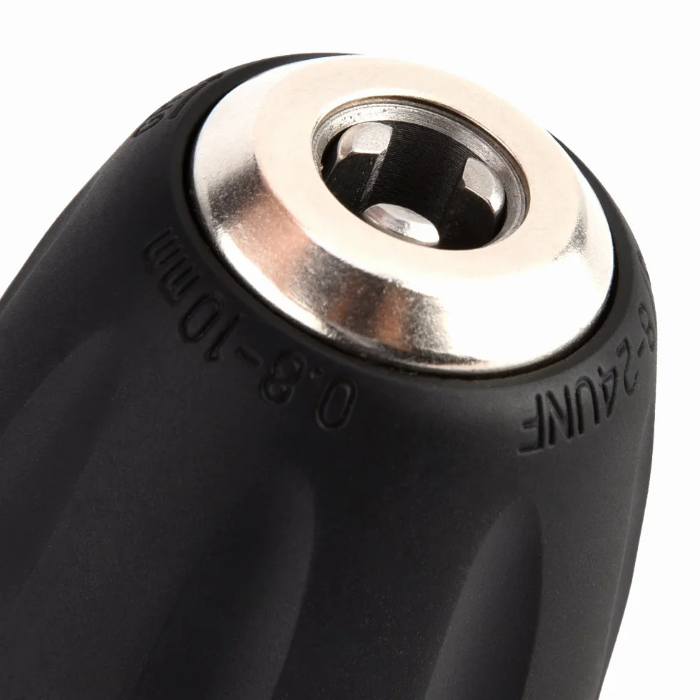 Adapter uchwytu wiertarskiego SDS 3/8-24UNF 0.8-10mm Zacisk bezkluczowy z chwytem sześciokątnym 1/4"