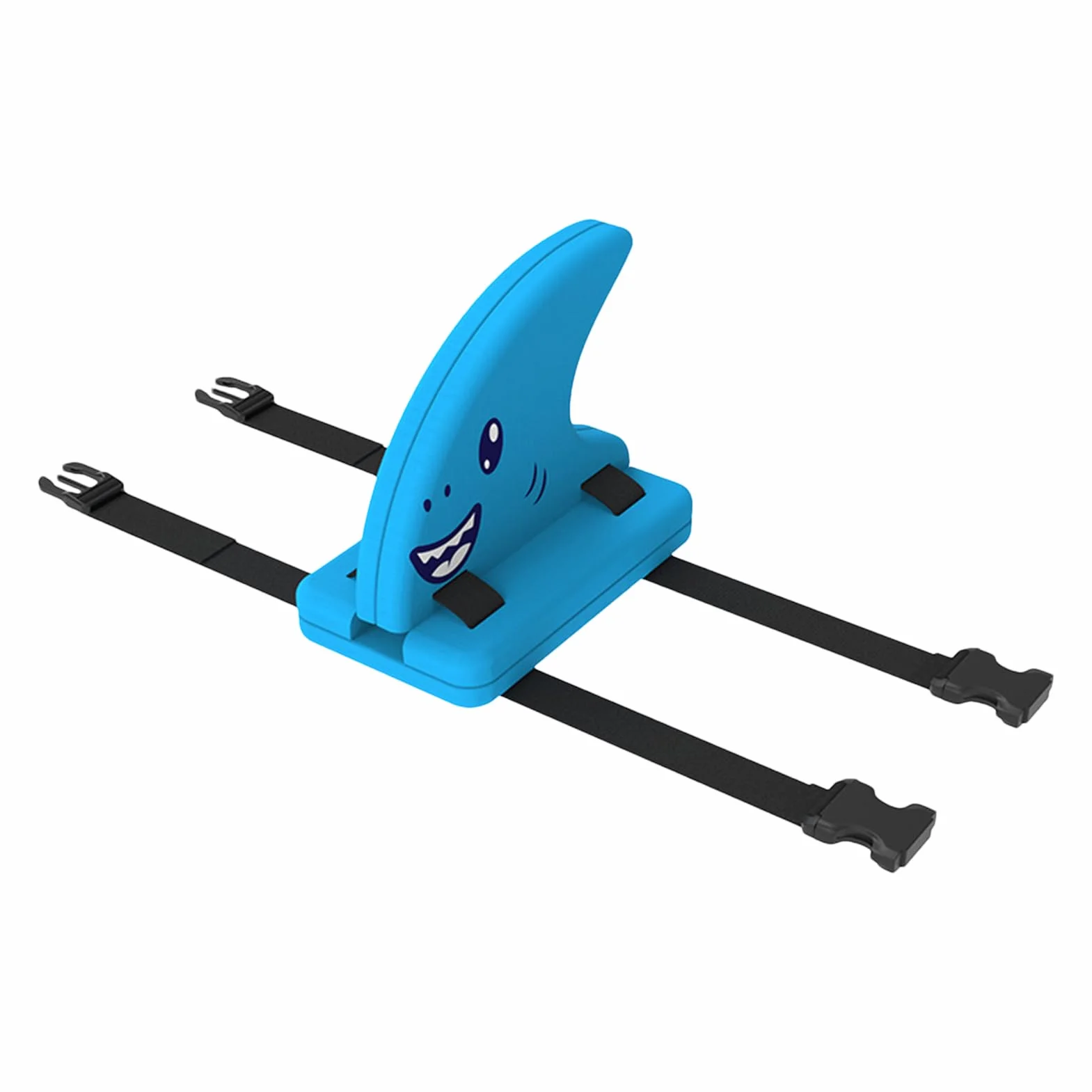 Shark Fin Swimming Aid for Pool Safety Swim Trainer Płetwa rekina pomoc w pływaniu dla dzieci, przenośna pomoc treningowa z regulowanym paskiem