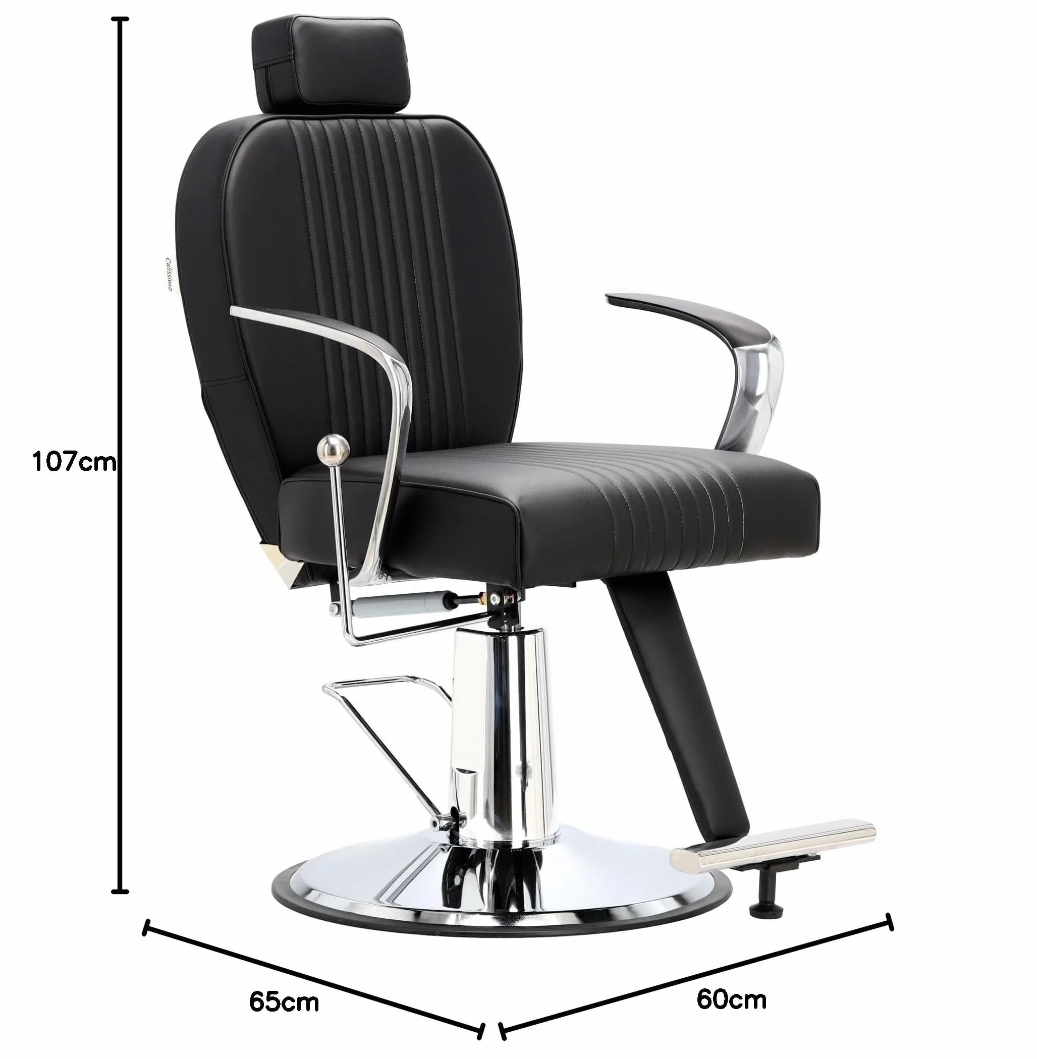 Fotel fryzjerski barberski hydrauliczny do salonu fryzjerskiego Cllis