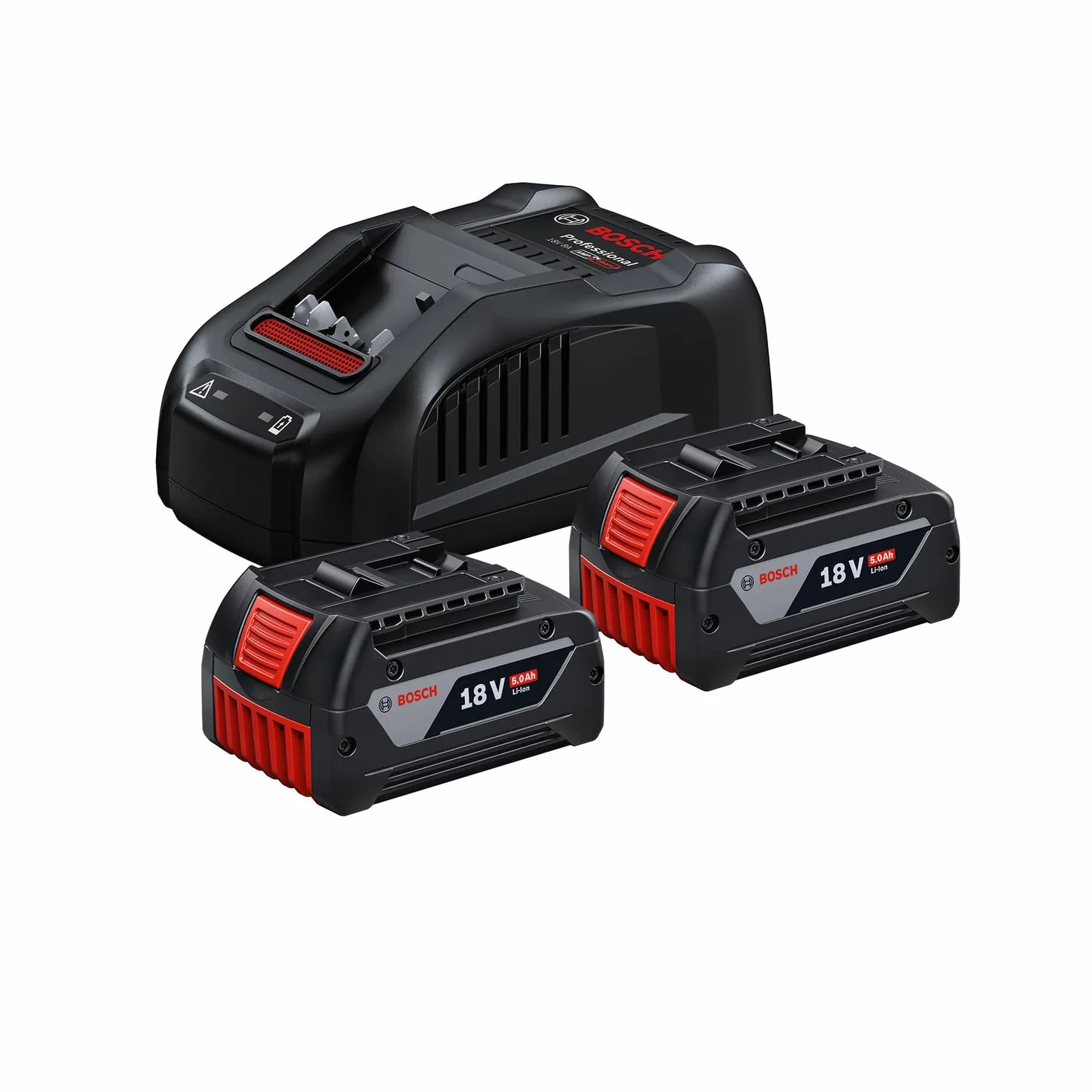Bosch Professional zestaw akumulatorów 18V 5.0Ah GBA GAL 1880 CV