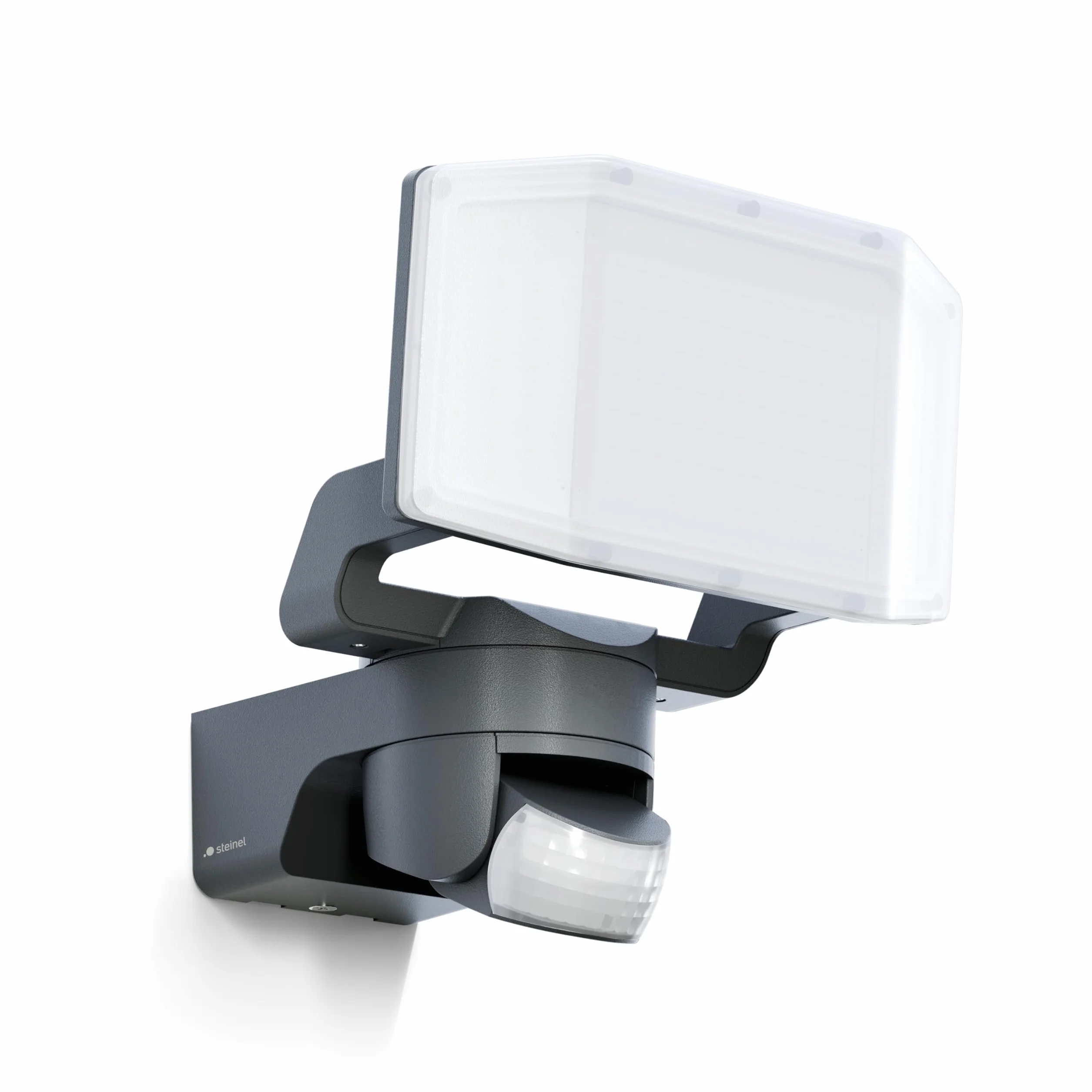 Steinel XLED Protect S antracyt, czujnik ruchu 180°, 3000 K ciepła biel, 14,3 W, IP54, do garaży, ogrodów itp.