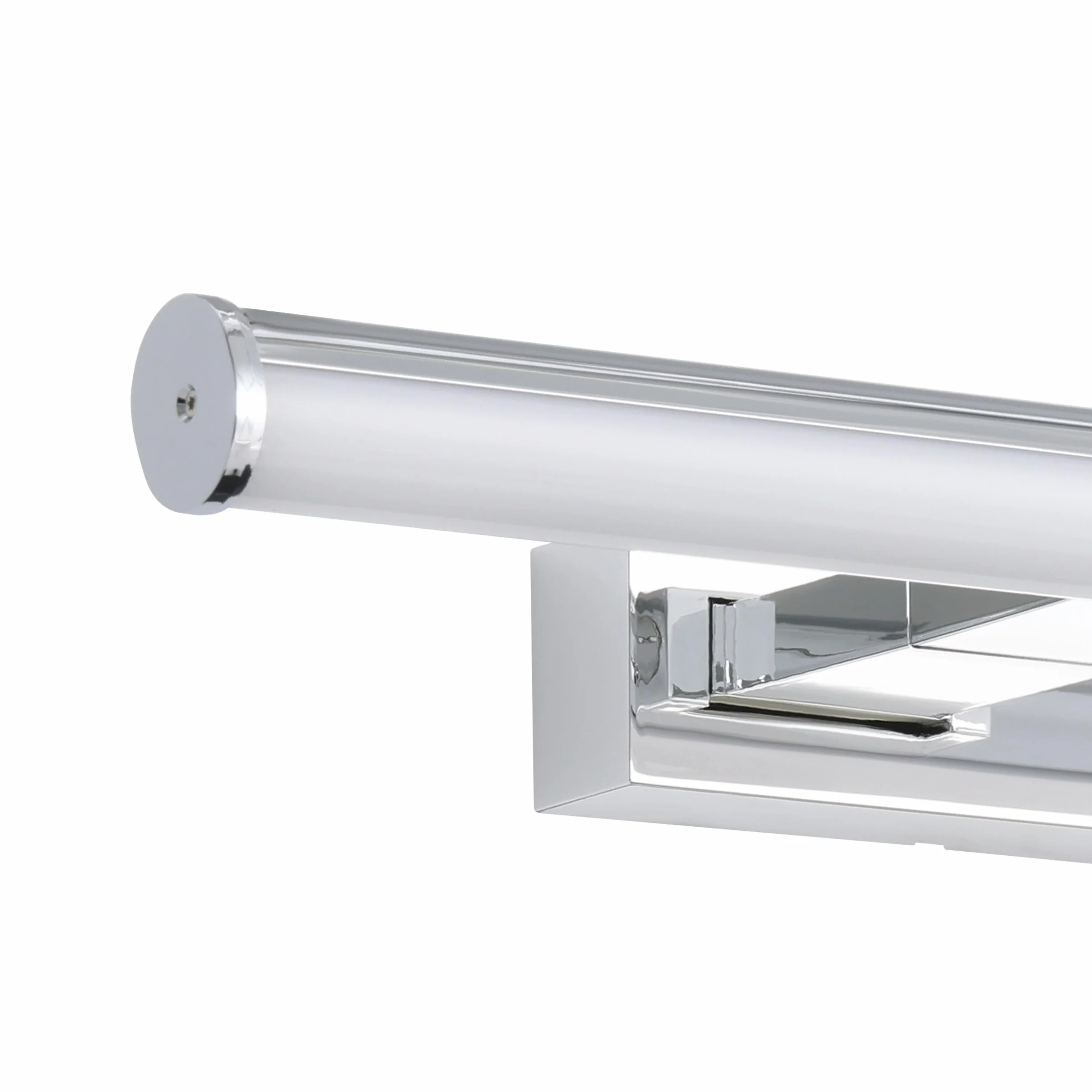 EGLO Lampa ścienna LED Vadumi, nad lustro, łazienkowa, chrom, biała, IP44, dł. 40 cm