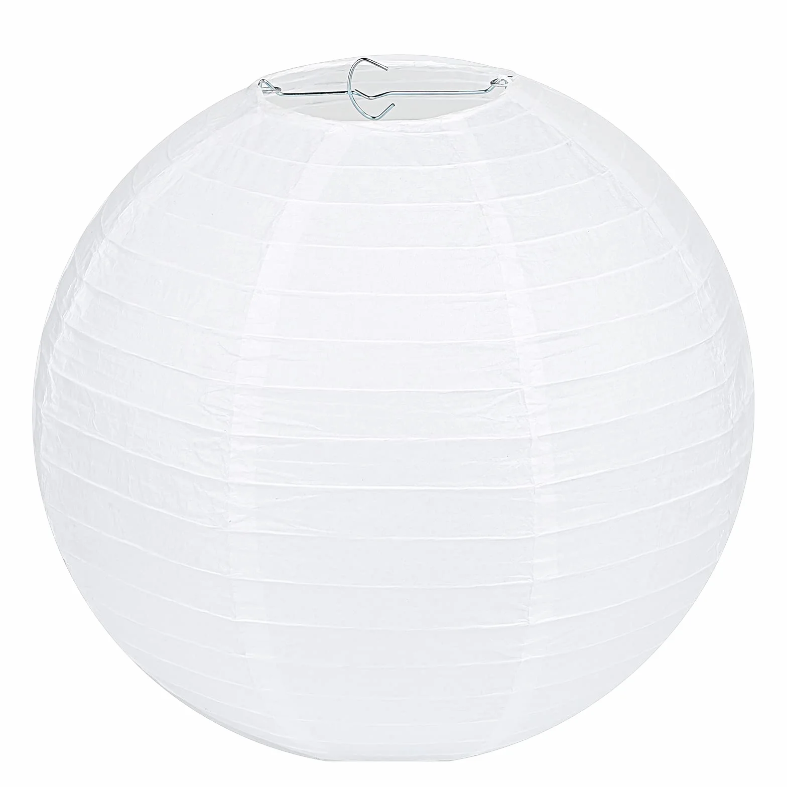 LIHAO 10 Białych Papierowych Lampionów z LED Mini Balonami Dekoracja