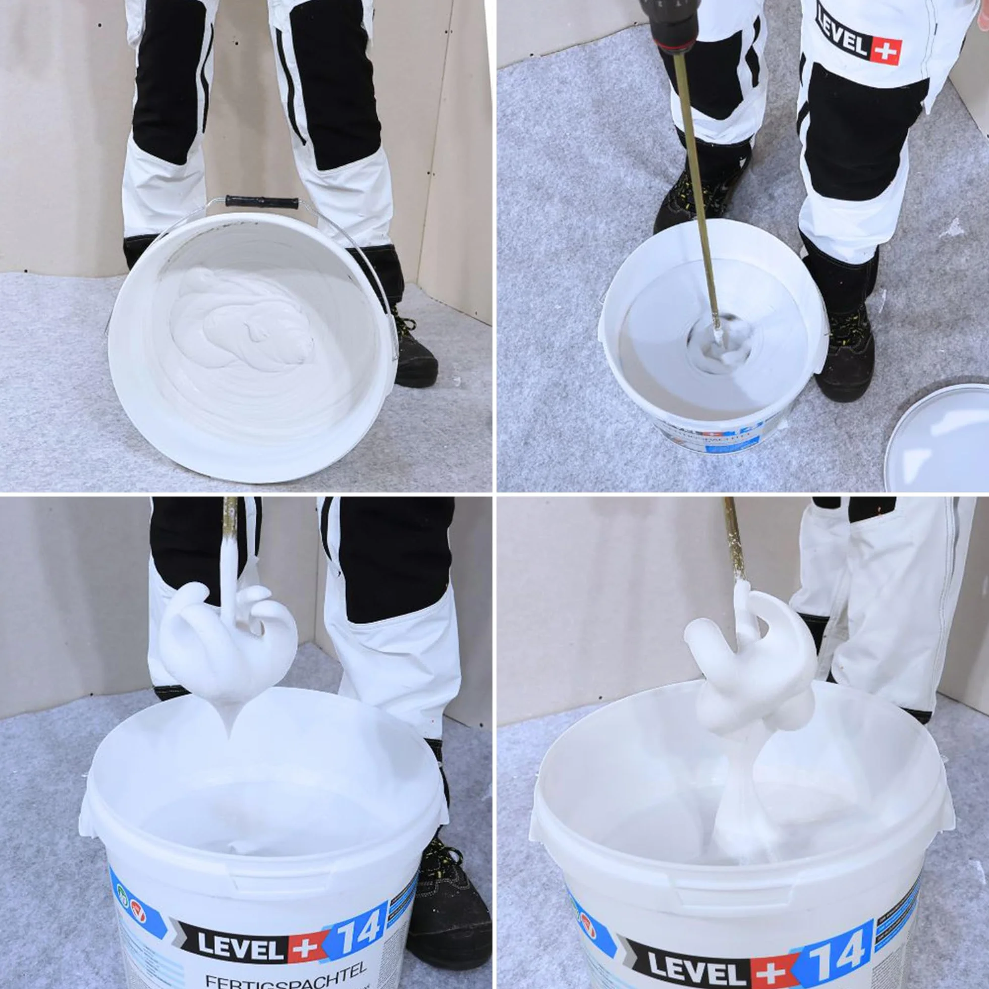 Gładź Szpachlowa Super Biała 1 kg Q1-Q4 Level+14