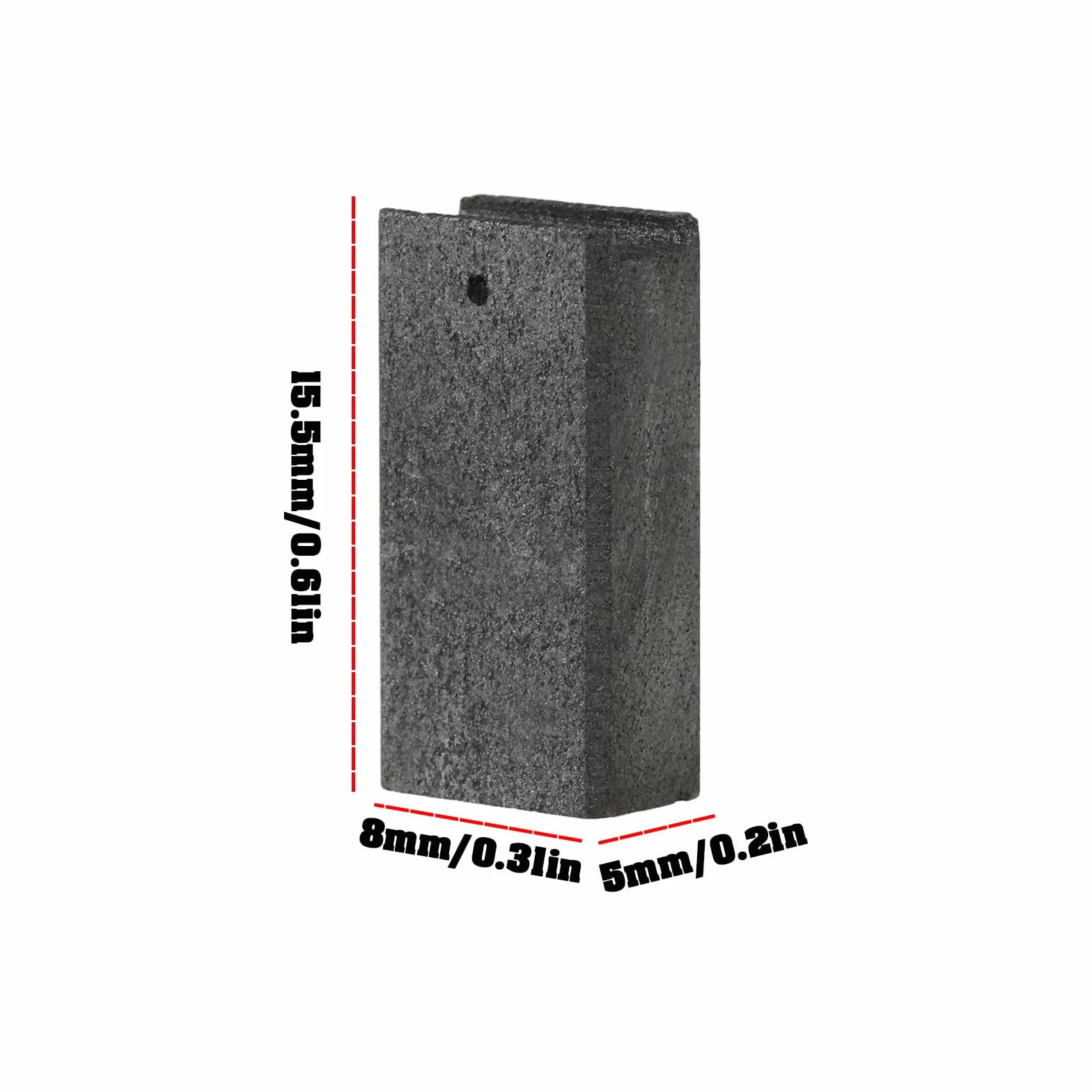 Szczotki węglowe do szlifierki taśmowej Parkside PBS 900 C3 5×8×15,5 mm 2 pary