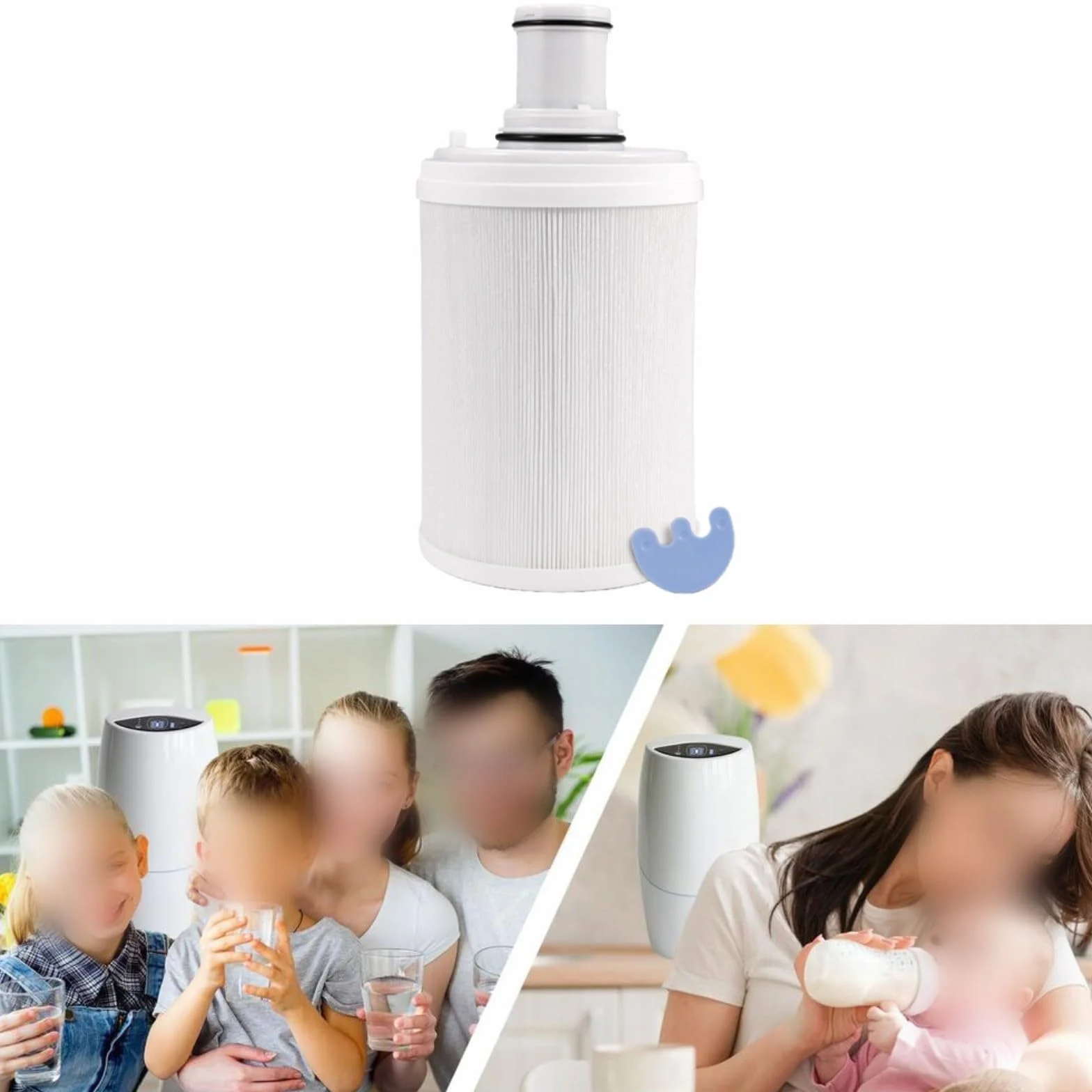 Filtr wody zamienny do eSpring 100186M/100188CH Oczyszczacz wody CTC Węgiel aktywowany