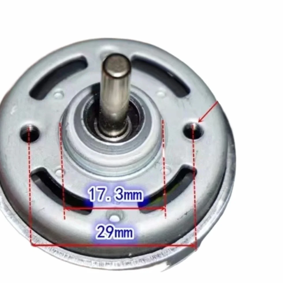 Silnik prądu stałego RS-775 DC 12V 18V 24V High Speed ​​Power Dual Ball Bearing Silnik 42mm DIY Wiertarka Piła tarczowa Narzędzia ogrodowe