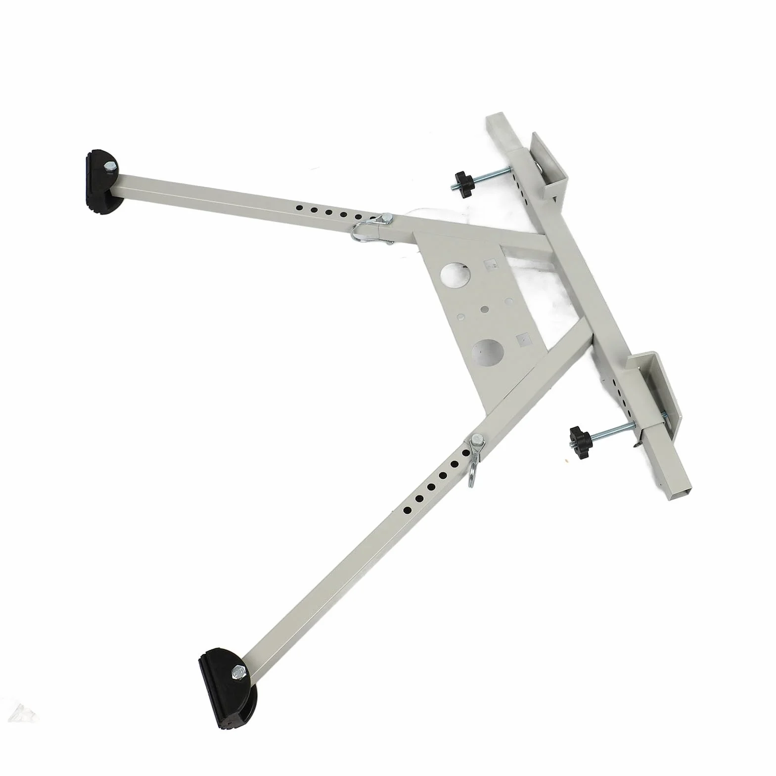Stabilizator Drabiny Stalowy Antypoślizgowy Regulowany Udźwig 380 Funtów Dystans Dachowy z Hakiem Toovem