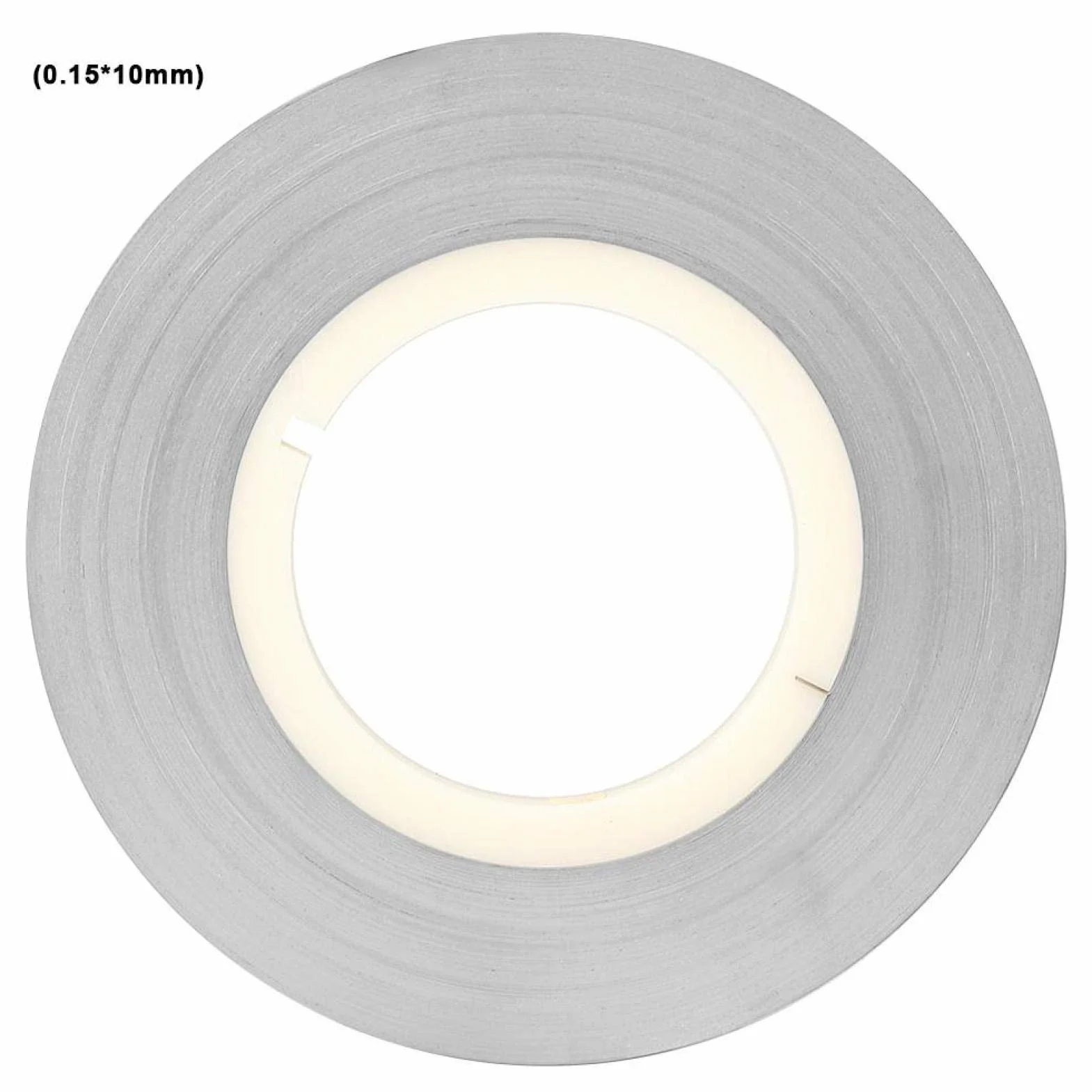 Taśma niklowa stalowa niklowana 0,15 mm do spawania punktowego 1 kg (0,15 x 10 mm)
