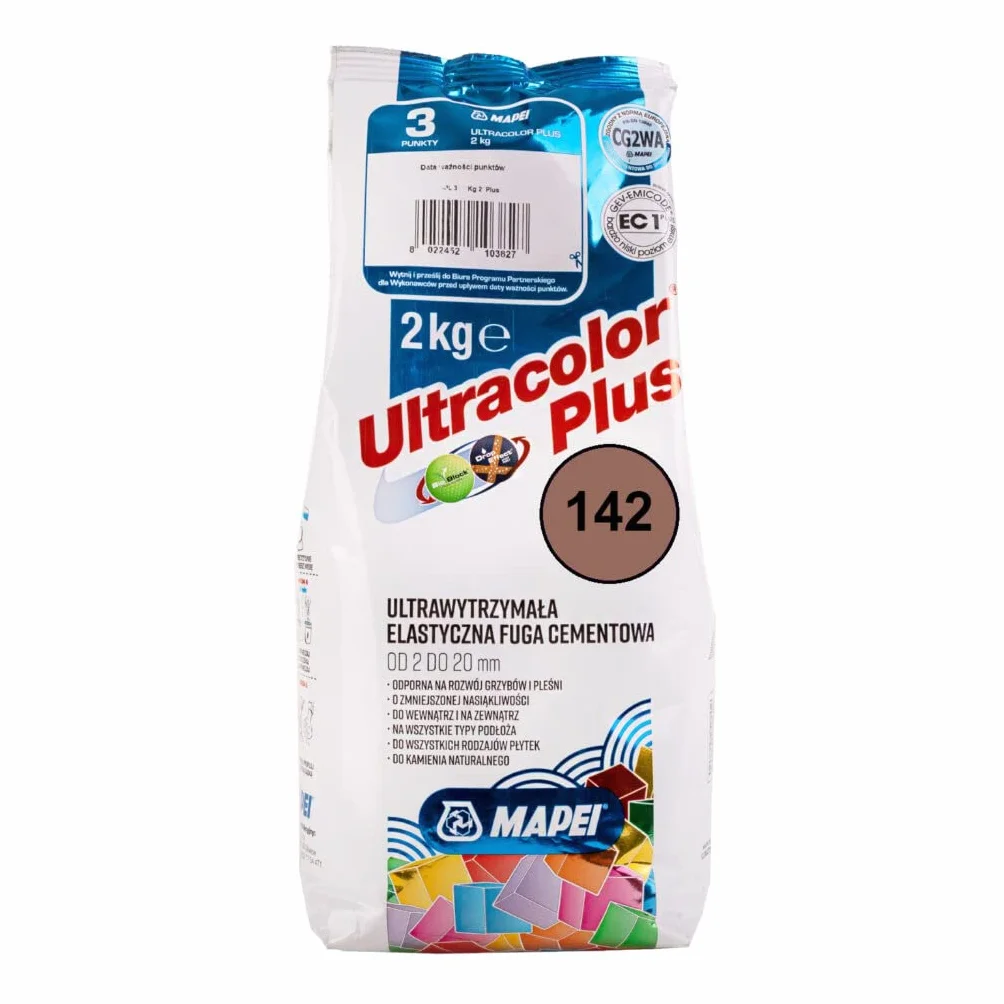 Fuga cementowa MAPEI ULTRACOLOR PLUS 2kg brąz