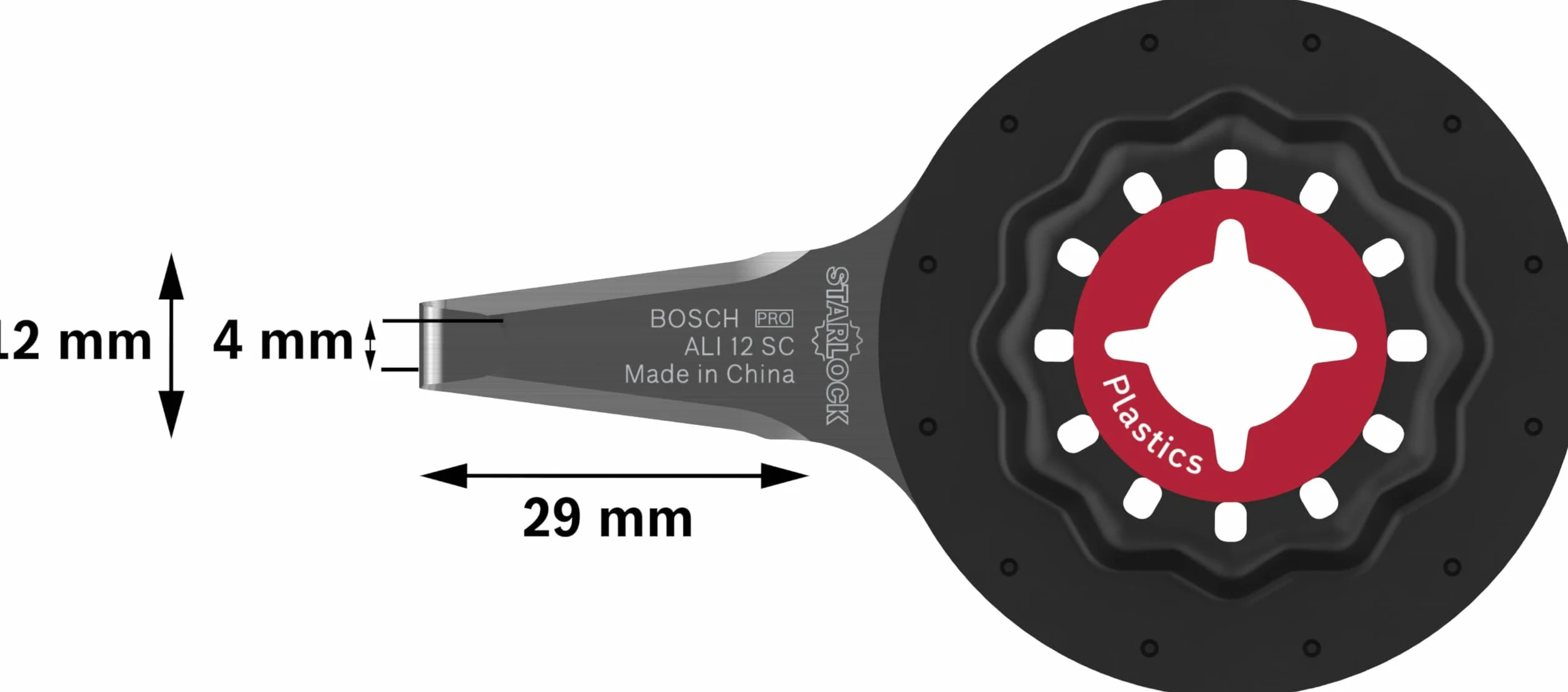 Bosch PRO Silicone ALI 12 SC arkusz do narzędzi wielofunkcyjnych 12 mm