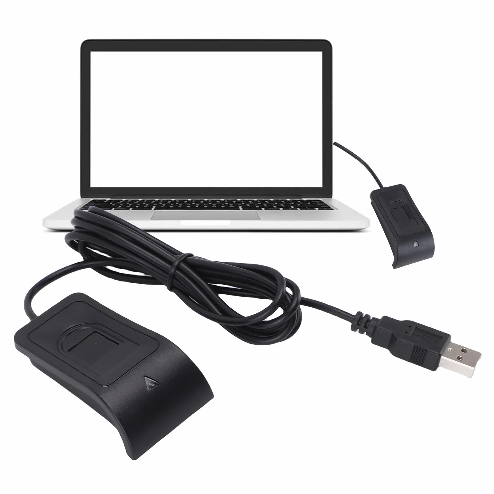Czytnik linii papilarnych USB skaner biometryczny 360 stopni do Windows 10 11