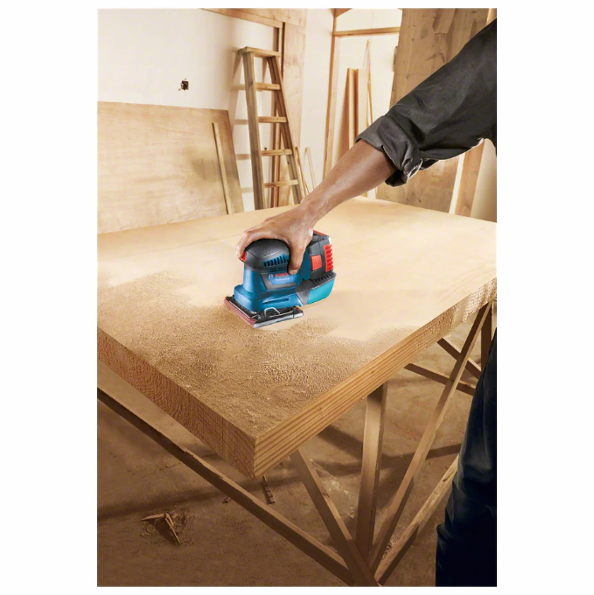 Bosch GSS 18V-10 Akumulatorowa Szlifierka Oscylacyjna 18 V 1,6 mm L-BOXX