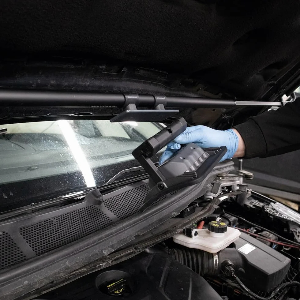 NOVA Bonnet Scangrip 03.5457 Warsztat roboczy 2.000 Lumenów teleskopowy elastyczny uchwyt