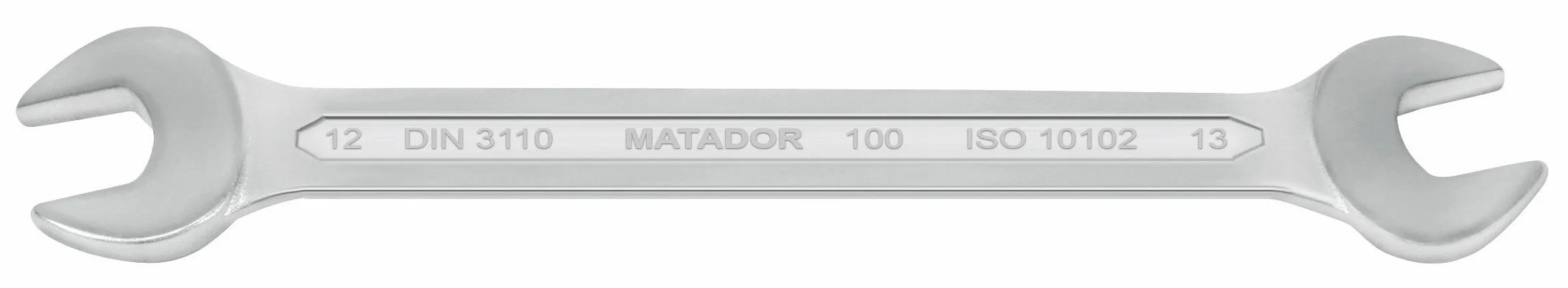 MATADOR Zestaw kluczy płaskich 12-częściowy 6x7-30x32 mm