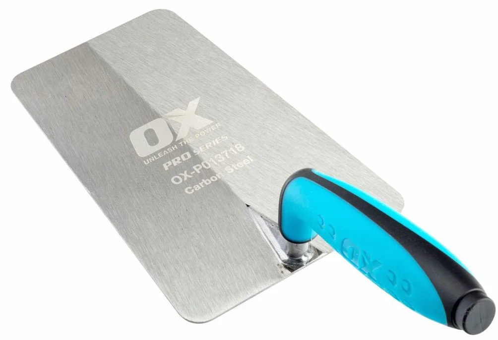 OX Pro Bucket Trowel 7" 180mm Stainless Steel