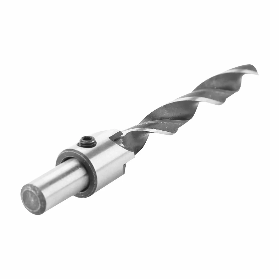 Zestaw wierteł HSS 5-7 sztuk 3mm-10mm z kluczem hex do drewna