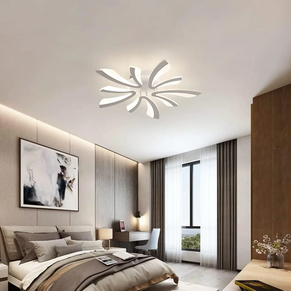 Comely Ściemnialna Lampa Sufitowa LED 48W 5400LM 3000K-6500K Φ71cm Akrylowa