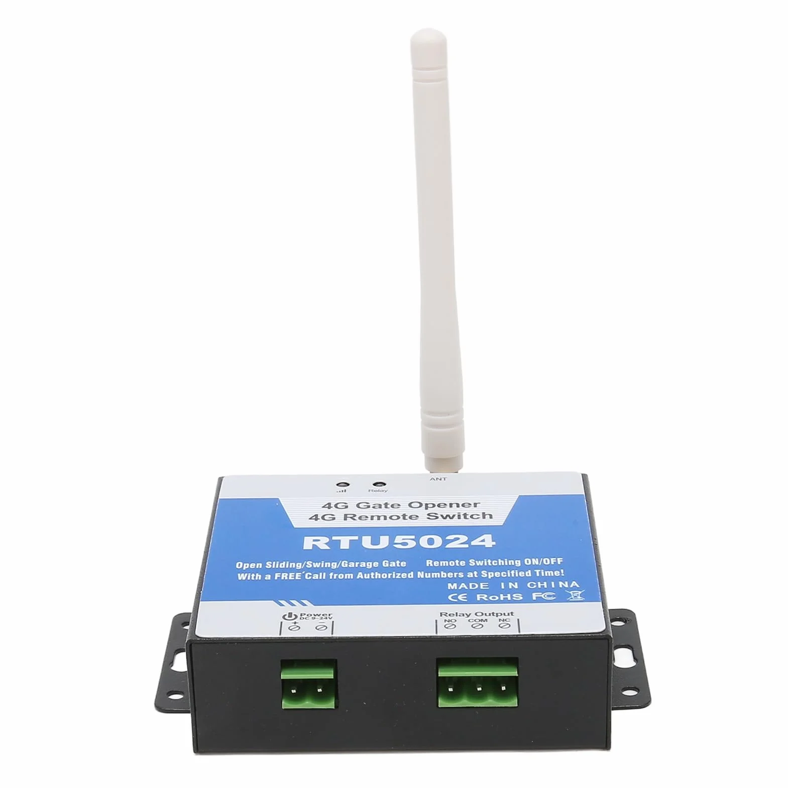 RTU5024 GSM Kontroler Dostępu do Bramy, Przełącznik Przekaźnika Zdalnego Sterowania 4G SMS