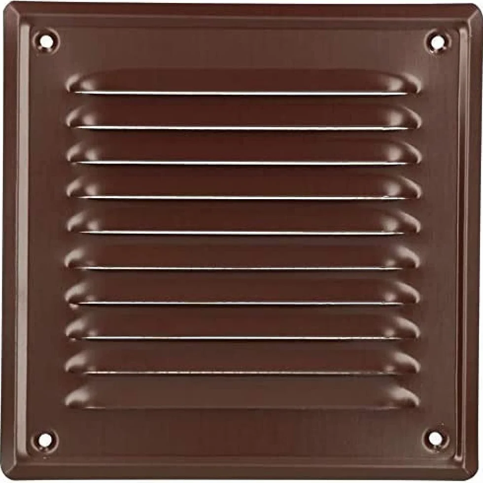 KOTARBAU® Kratka Wentylacyjna 165 X 165 MM Stal Brązowa