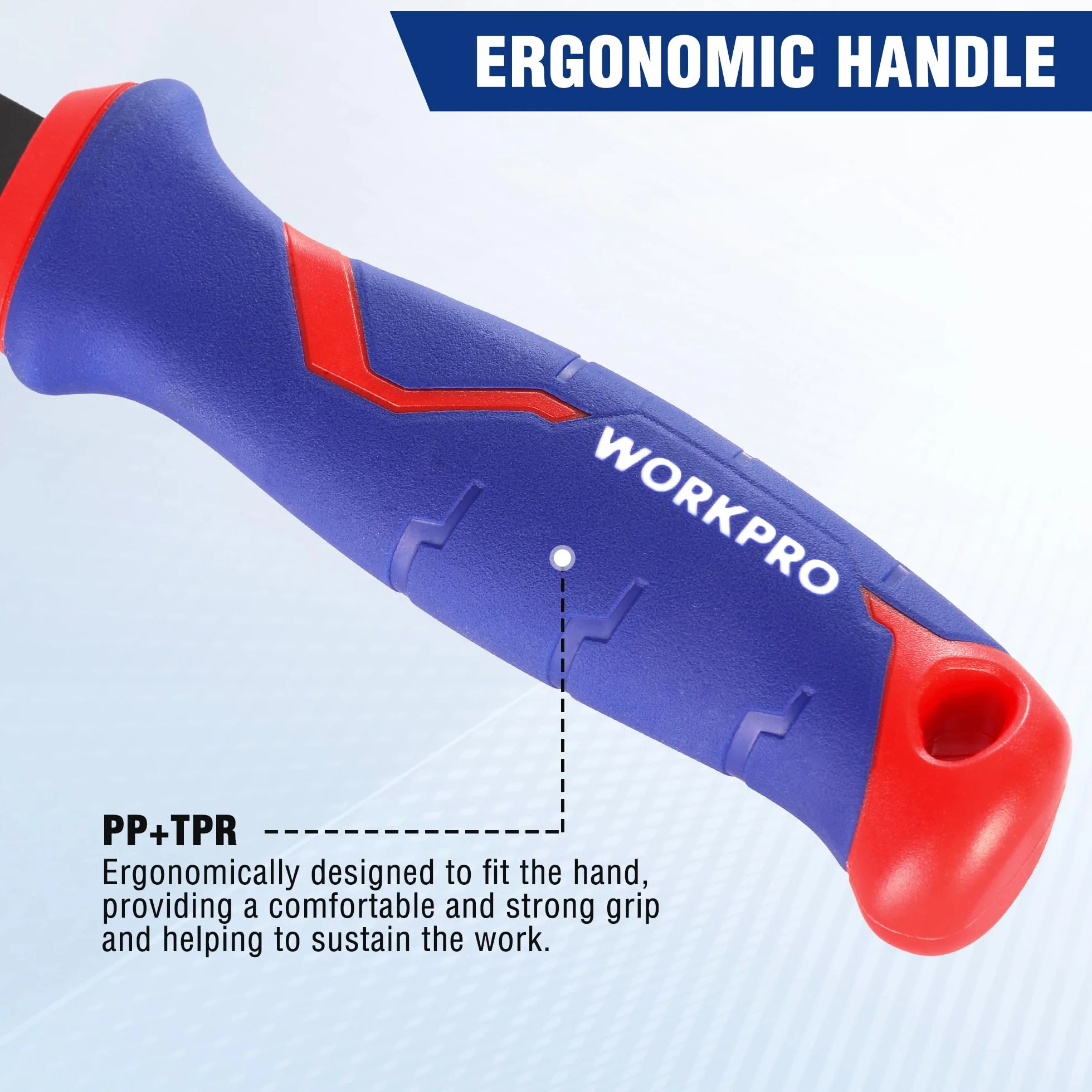WORKPRO Piła zębatka 150 mm, potrójna piła tarczowa do płyt ściennych, 8 pił ręcznych TPI