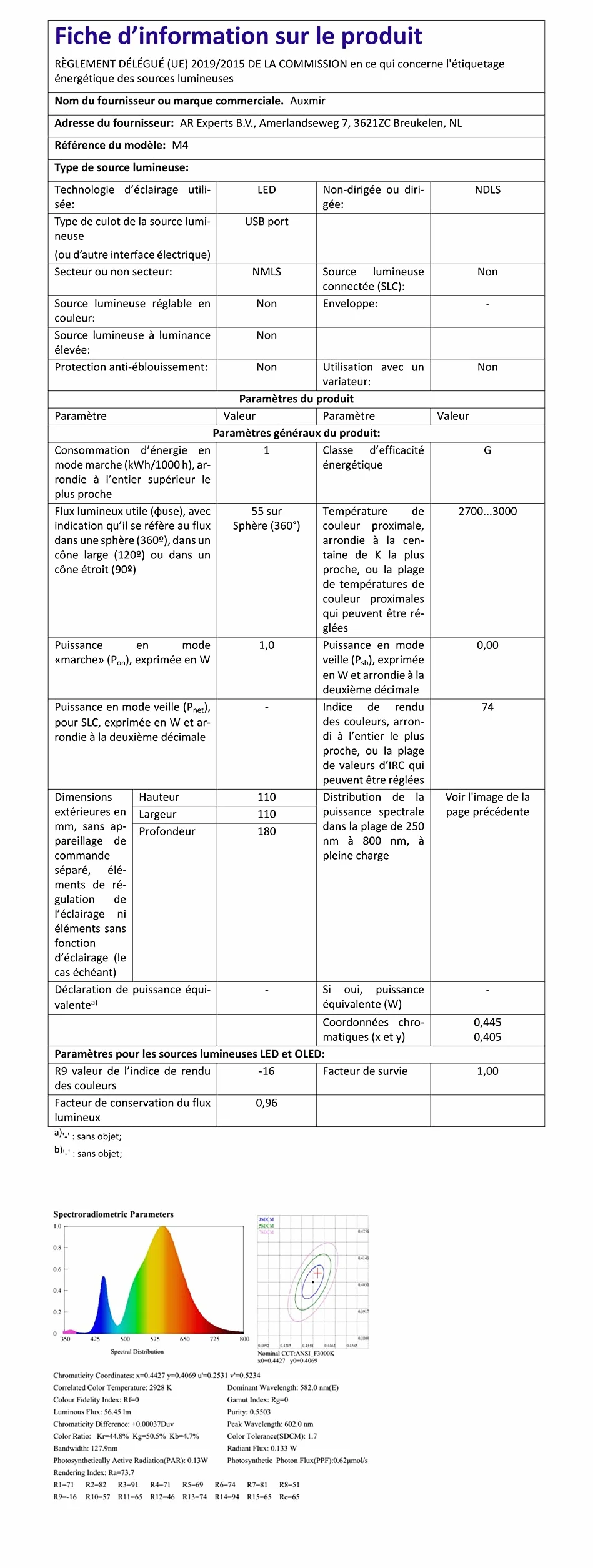 Auxmir Lampka nocna LED dotykowa RGB ściemniana USB przenośna do sypialni salonu