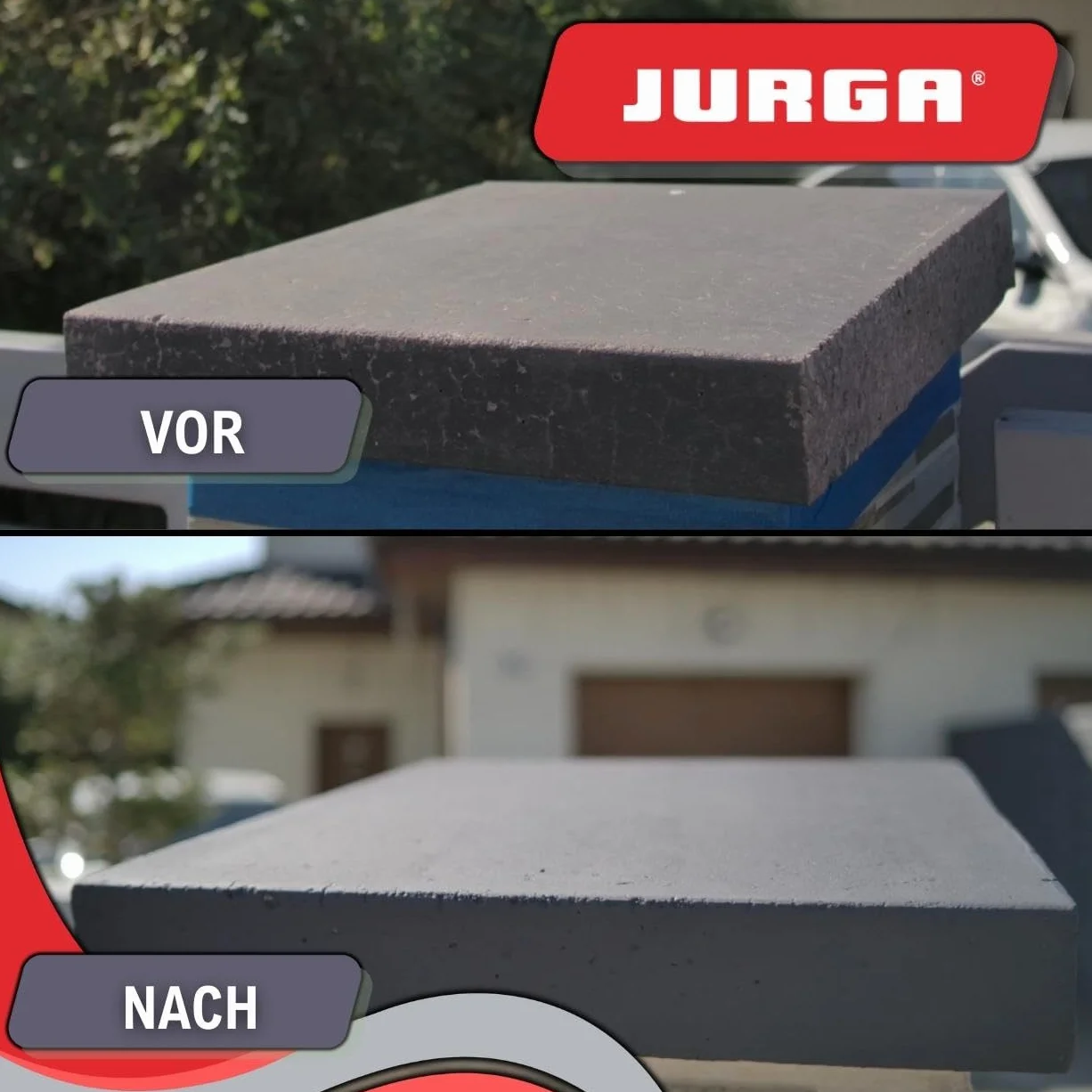 JURGA Farba Dachowa 2 w 1 Dekoracja i Ochrona 7 kg Szara 15,5 m² Odporna na UV