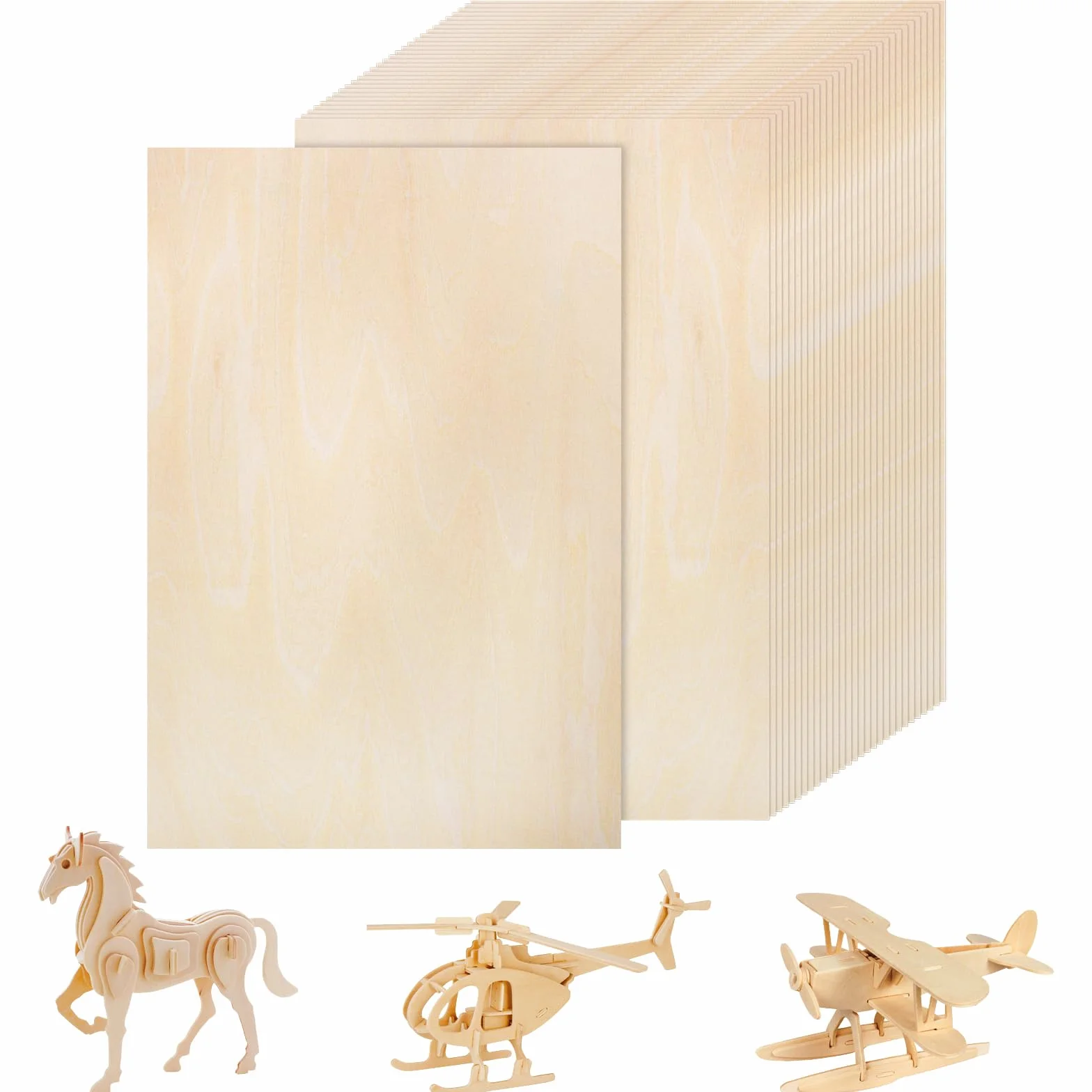 30 sztuk płyt ze sklejki A4 2 mm, 30 x 21 cm, płyta wiórowa, drewno balsa, płyty drewniane, do majsterkowania, do modelarstwa, projektów laserowych, sztuki, rzemiosła, malarstwa