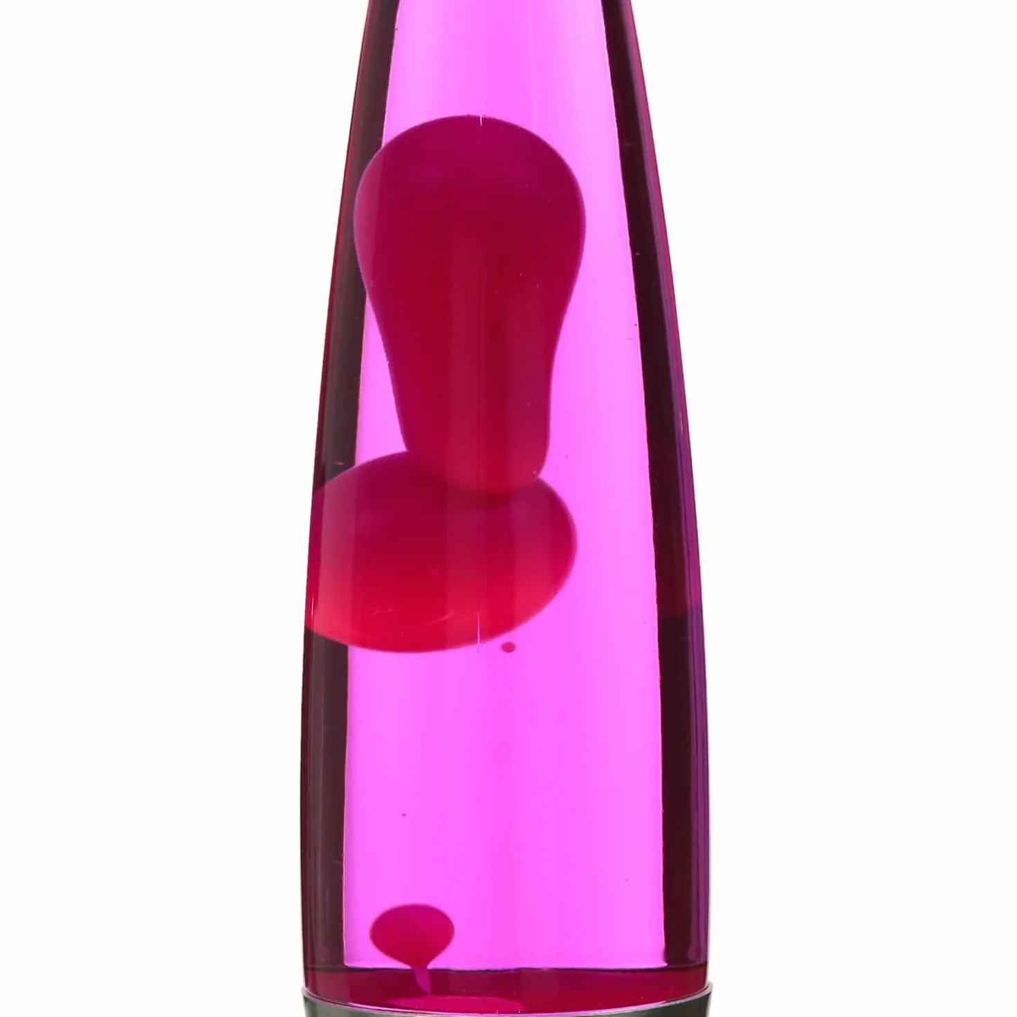 Lampa lawa różowa retro 42 cm G9 25 W z przełącznikiem kablowym