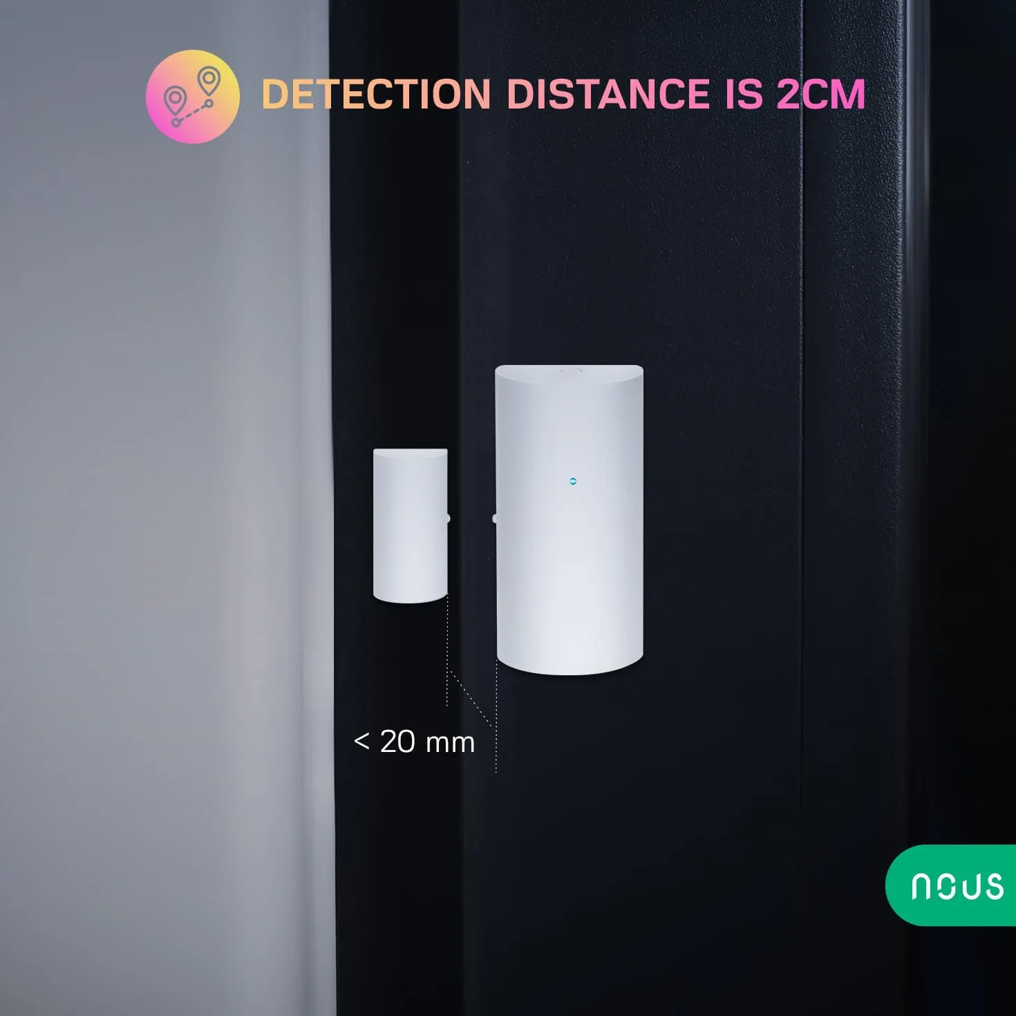 NOUS E3 ZigBee Window Contact, Door Sensor, Motion Sensor, ZigBee 3.0, Tuya Smart Life, MQTT