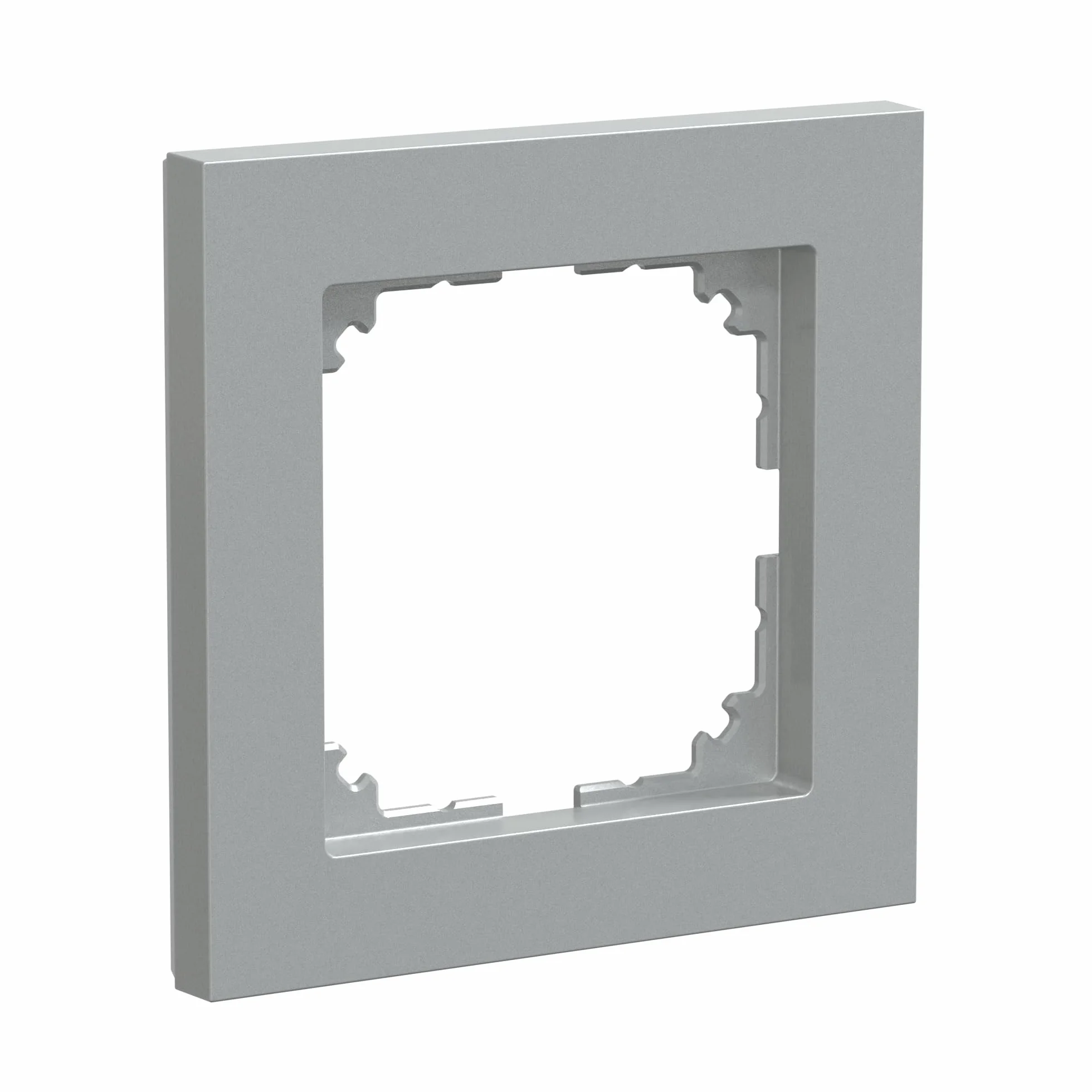 Merten MEG4010-3660 rama M-Pure, pojedyncza, aluminium
