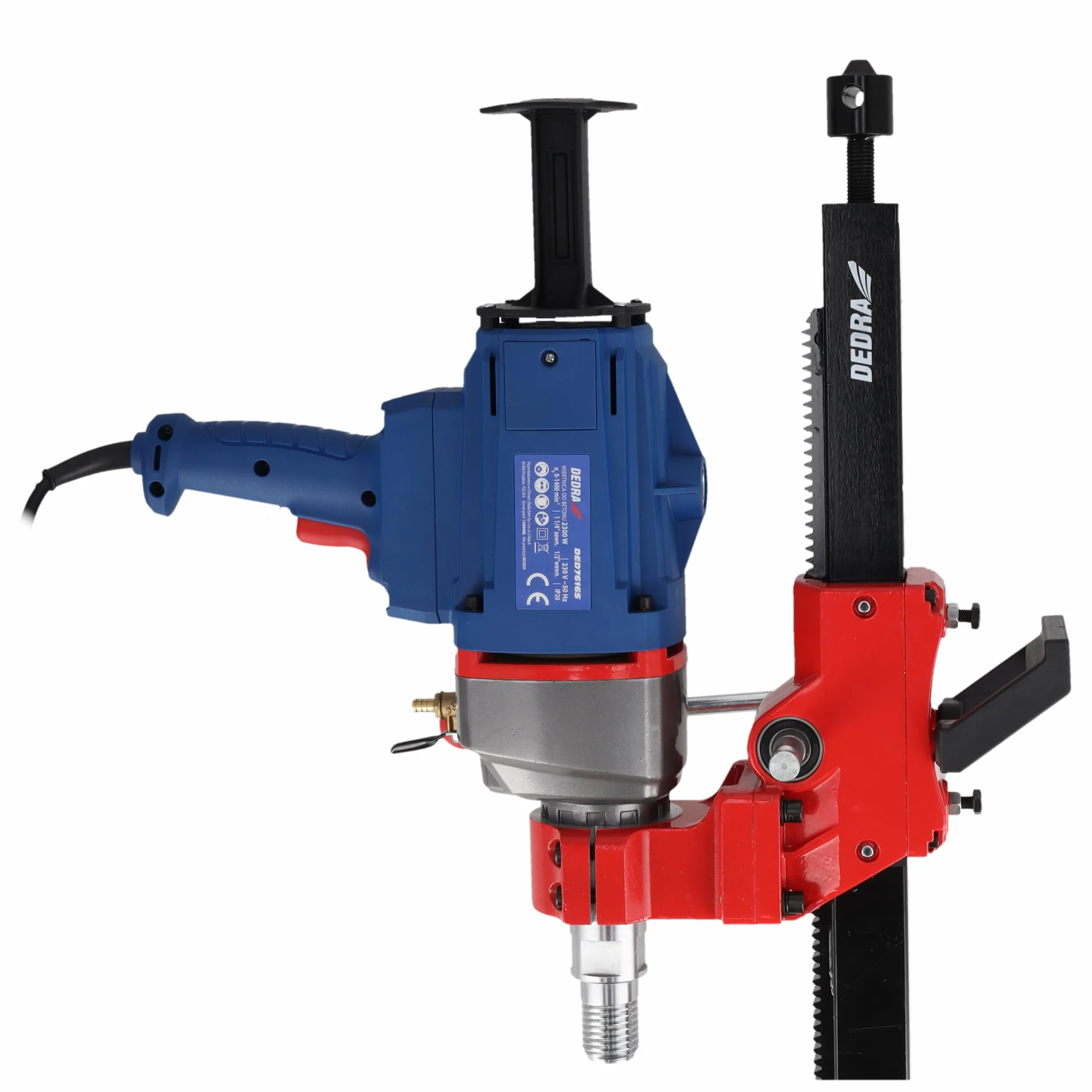 DEDRA DED7616S Wiertarka do betonu ze stojakiem 2300 W 205 mm