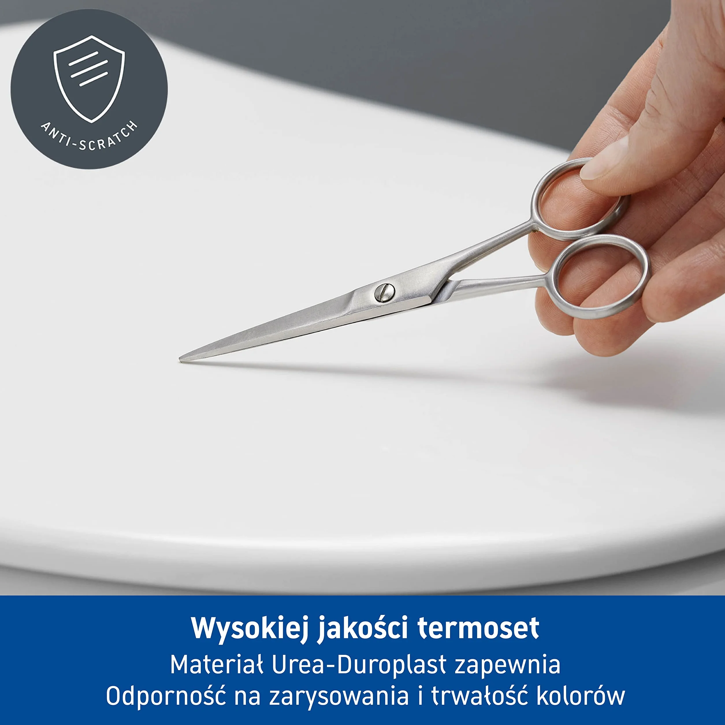 Duravit Starck 3 Deska sedesowa z zamknięciem soft, duroplast, zawiasy ze stali nierdzewnej, biały