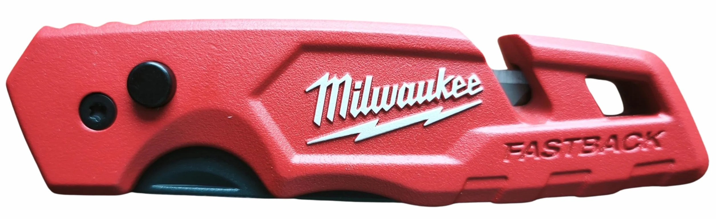 Milwaukee FASTBACK Nóż Składany z Wymiennym Ostrzem Trapezowym, Otwieranie Jedną Ręką