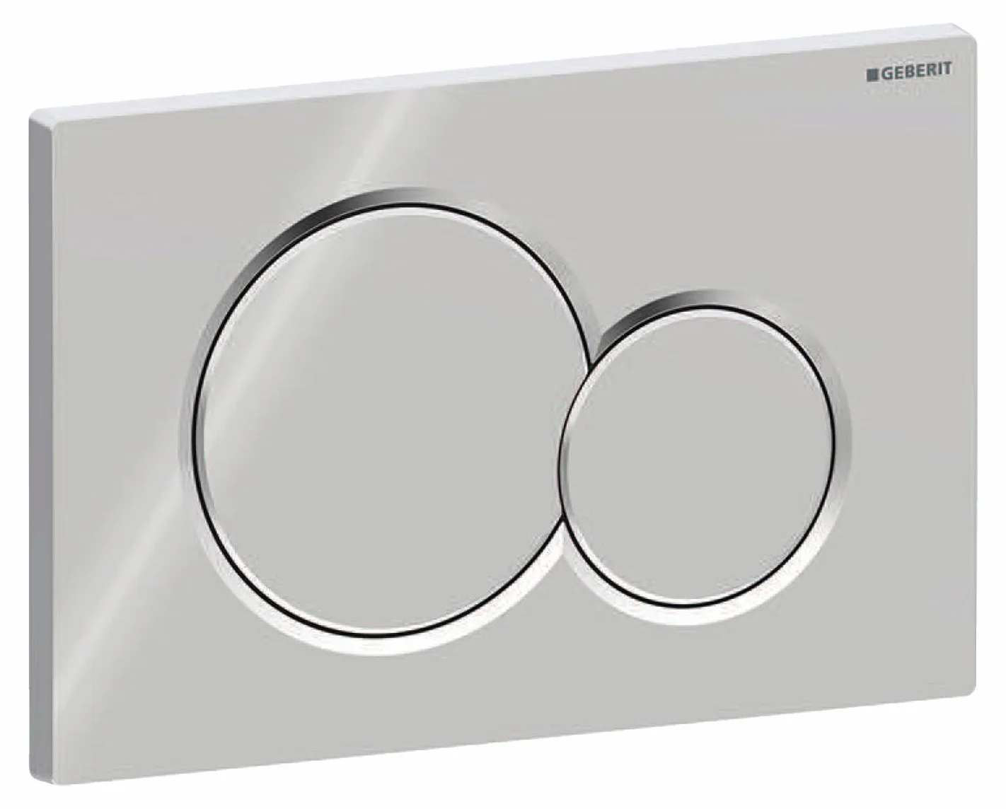 Geberit p?ytka uruchamiaj?ca Sigma01 do sp?ukiwania 2-ilo?ciowego, chromowany na wysoki po?ysk