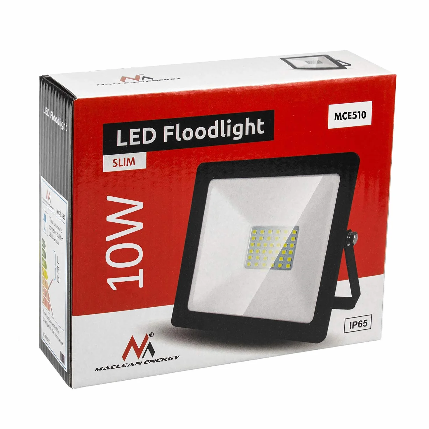 Maclean MCE510 WW reflektor LED IP65 wodoszczelny 800 lm ciepła biel 3000 K 10 W