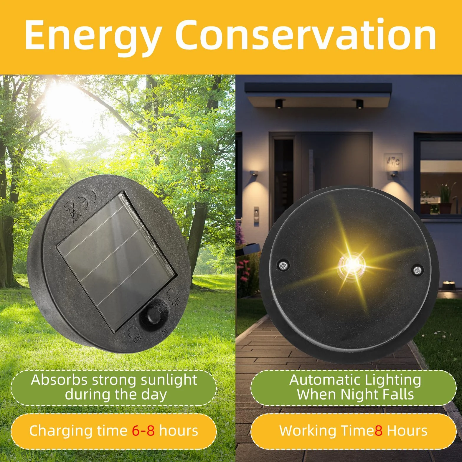 4 sztuki części zamiennych do lamp solarnych, górna część zamienna lamp solarnych, pokrywa solarna z LED ciepłą białą do słoików, do latarni solarnych, solarnych lamp ogrodowych i DIY (7 cm)