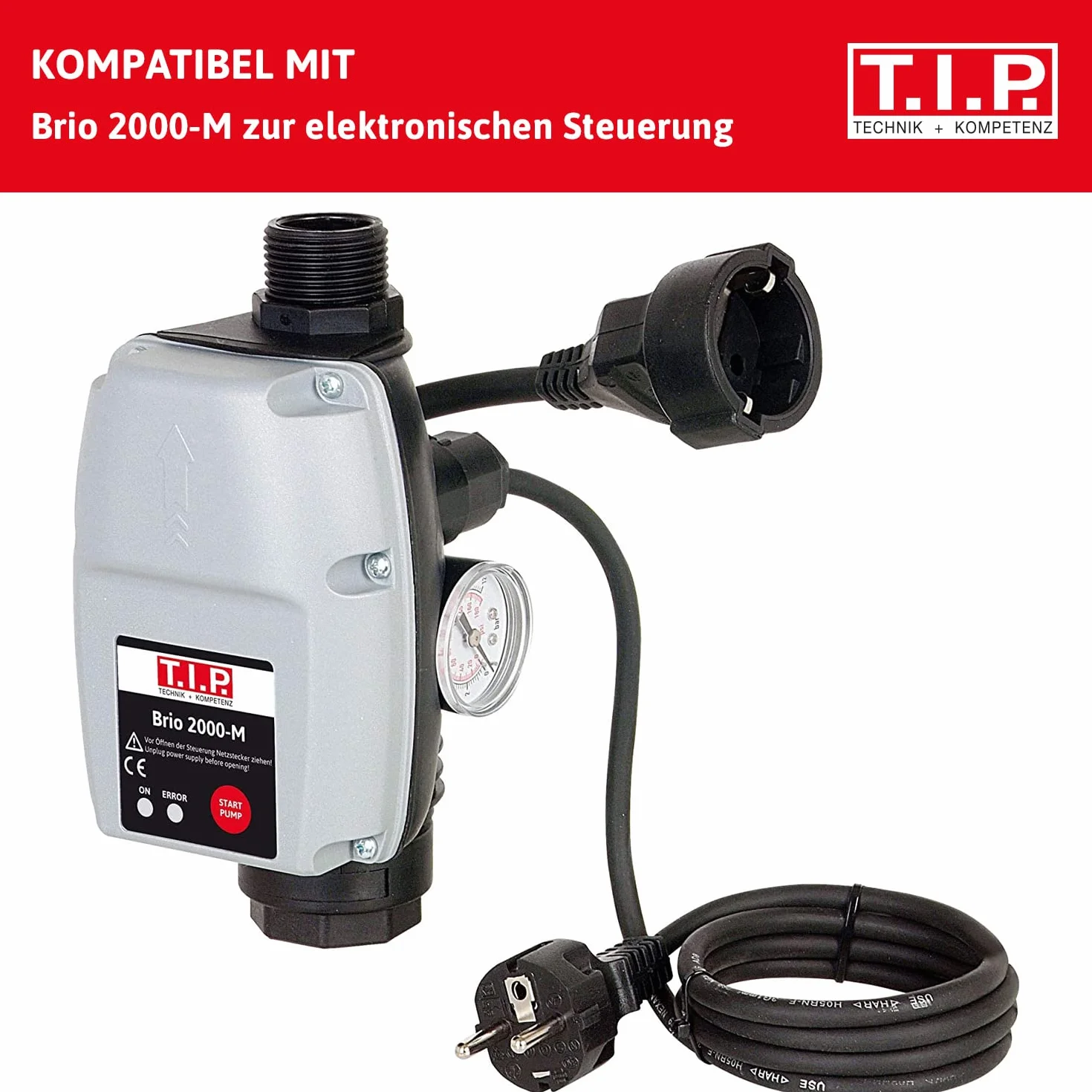 T.I.P. Drain 6000/36 Pompa głębinowa tłocząca ze stali nierdzewnej 950 W 6000 l/h 34 m