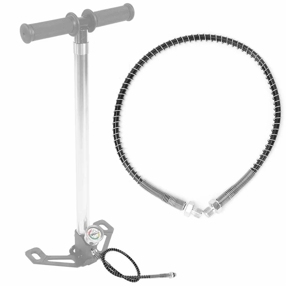 Pcp wąż Pcp Pompa Powietrza 50Cm Nurkowanie Zbiornik Tlenu Cylinder Pompa Wysokiego Ciśnienia Przedłużacz wąż Rura Inflator Sory