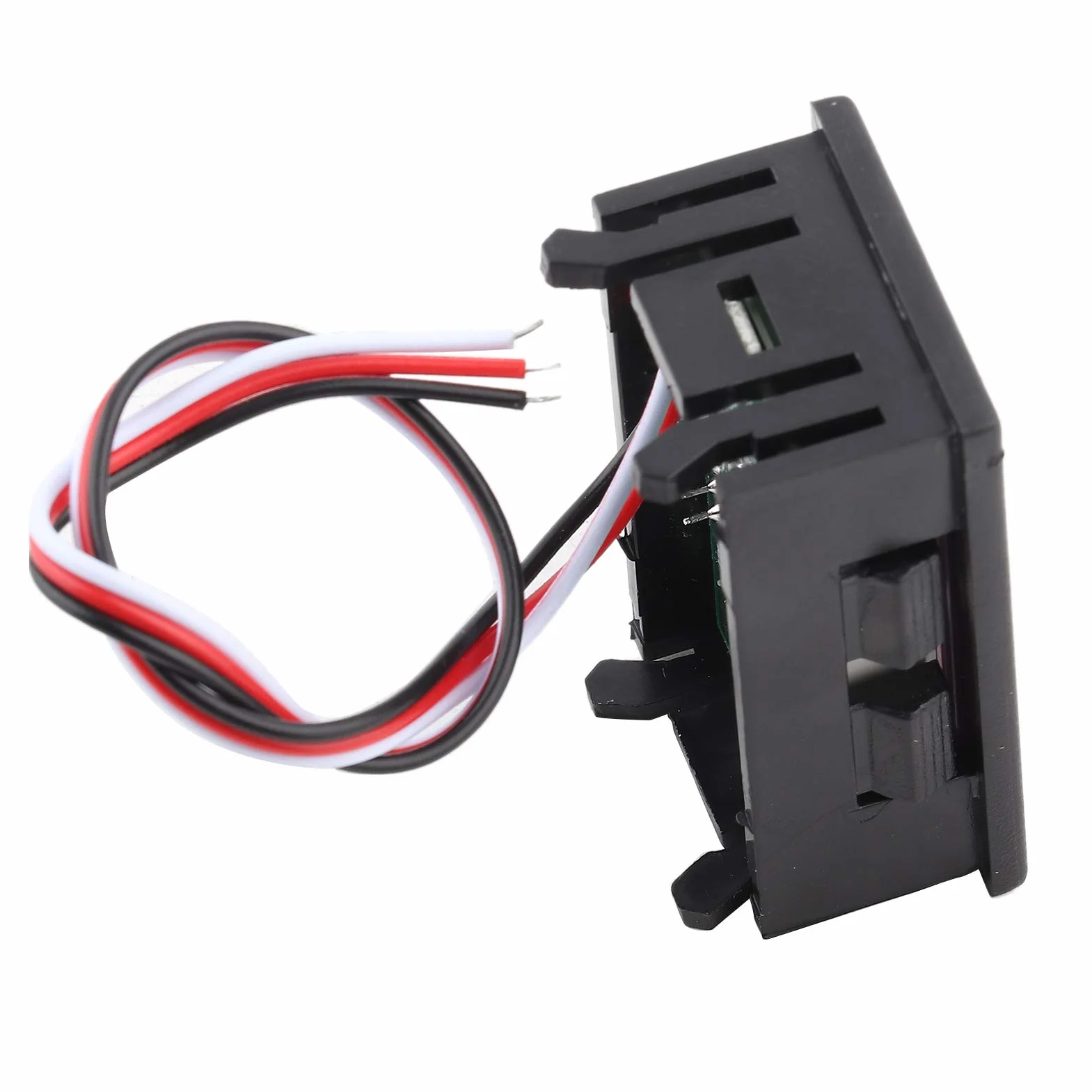 Voltmeter DC 0-100V Mini 0,56" LED Anzeige Digital Volt Panel Meter mit Verpolungsschutz Rot