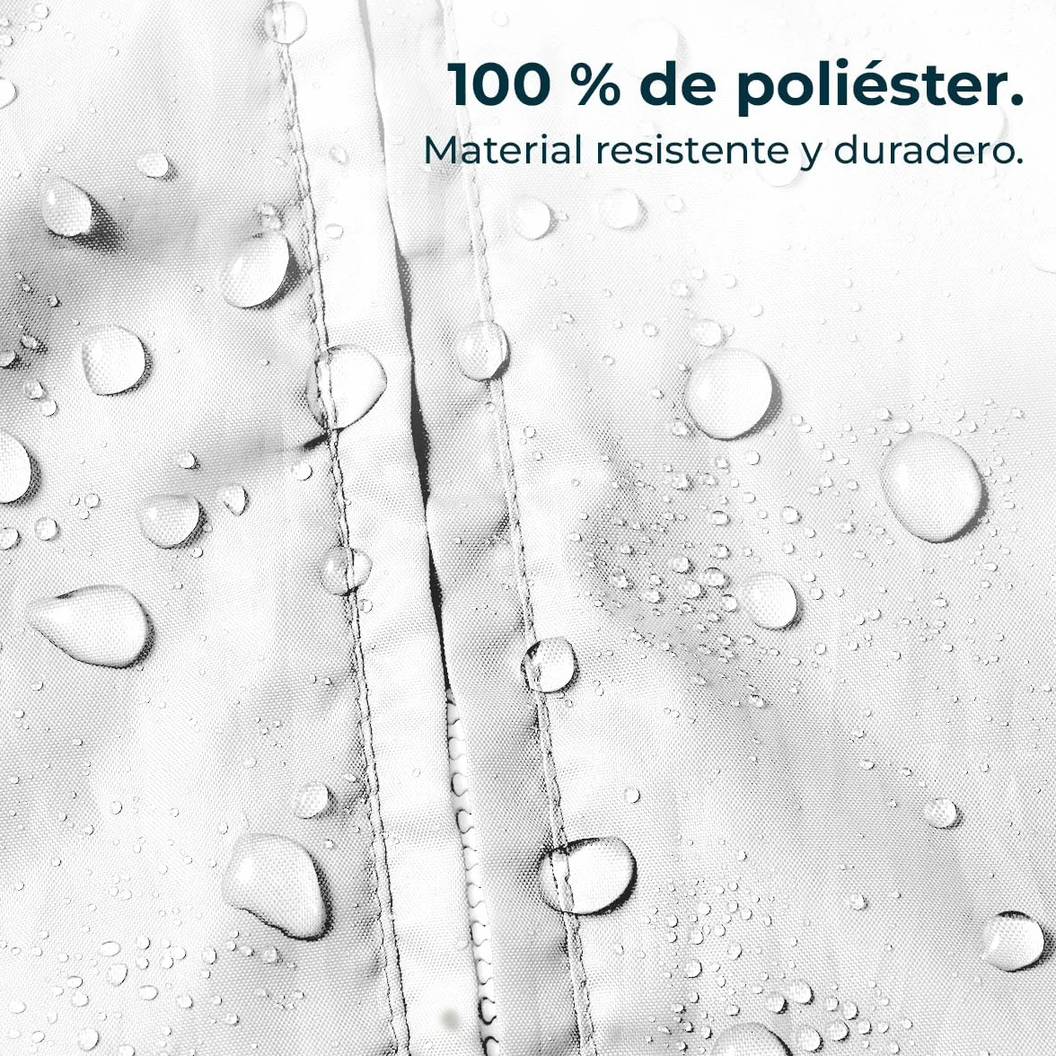 Cecotec Fitted Universal Tilt & Turn Insulated Window Cover for Portable Air Conditioning 400cm, Poliester, Zamek błyskawiczny