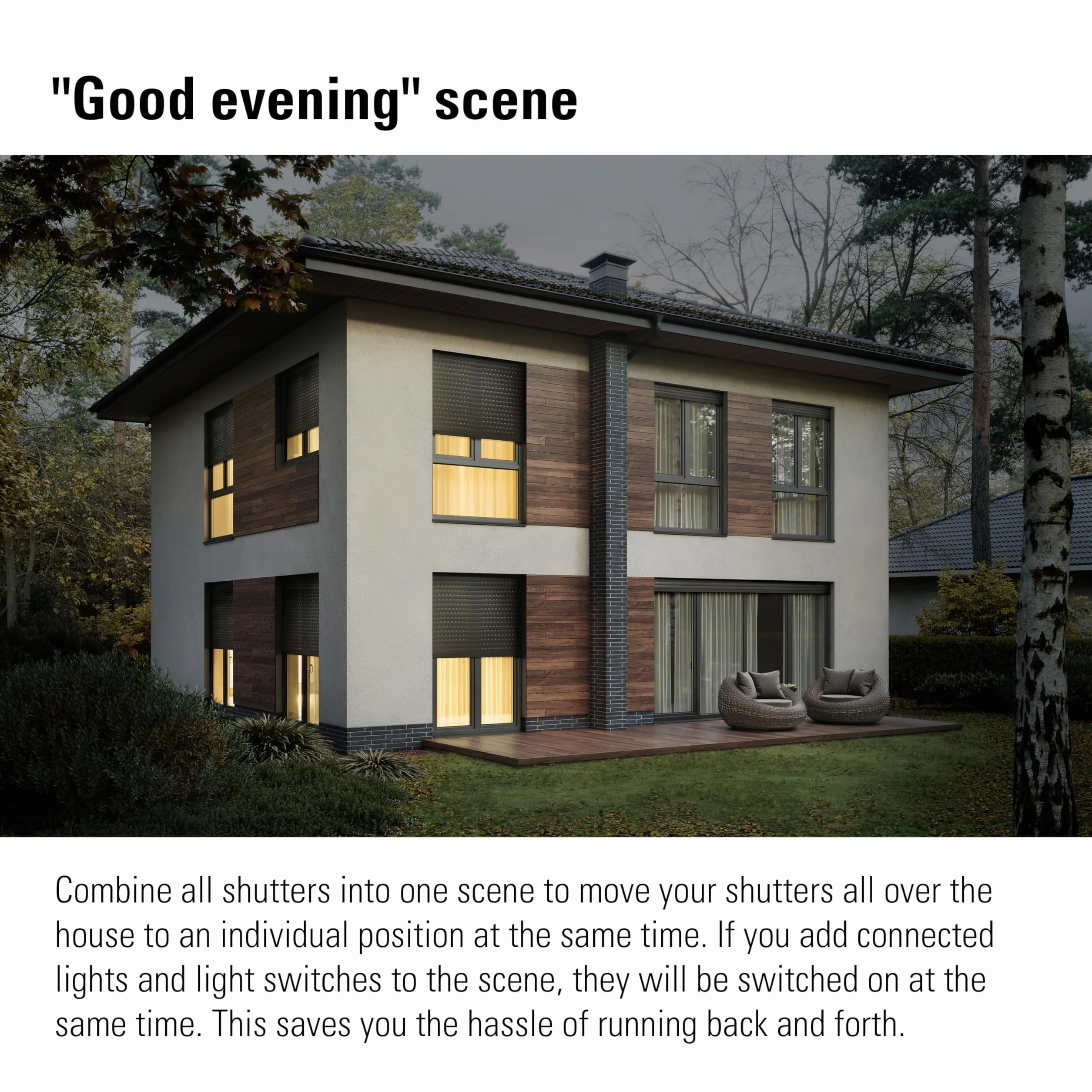Eve Shutter Switch - inteligentne sterowanie roletą (mat) do Alexa, Apple Home;Google Home;SmartThings; Home Assistant; sterowanie aplikacją i głosem; automatyzacja; wymaga routera granicznego i