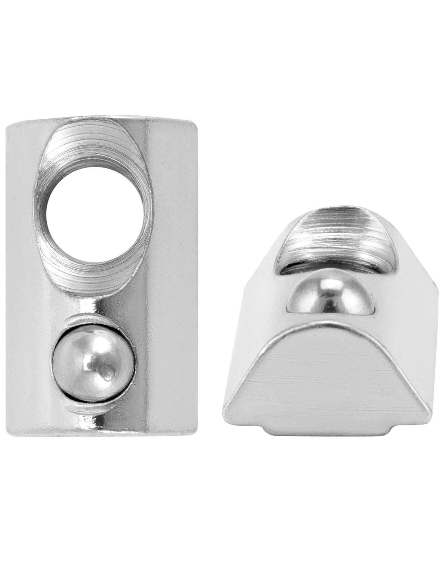 Nakrętki rowkowe M8 z kulką stal węglowa ocynkowana gwint 8mm do profilu aluminiowego 40x40