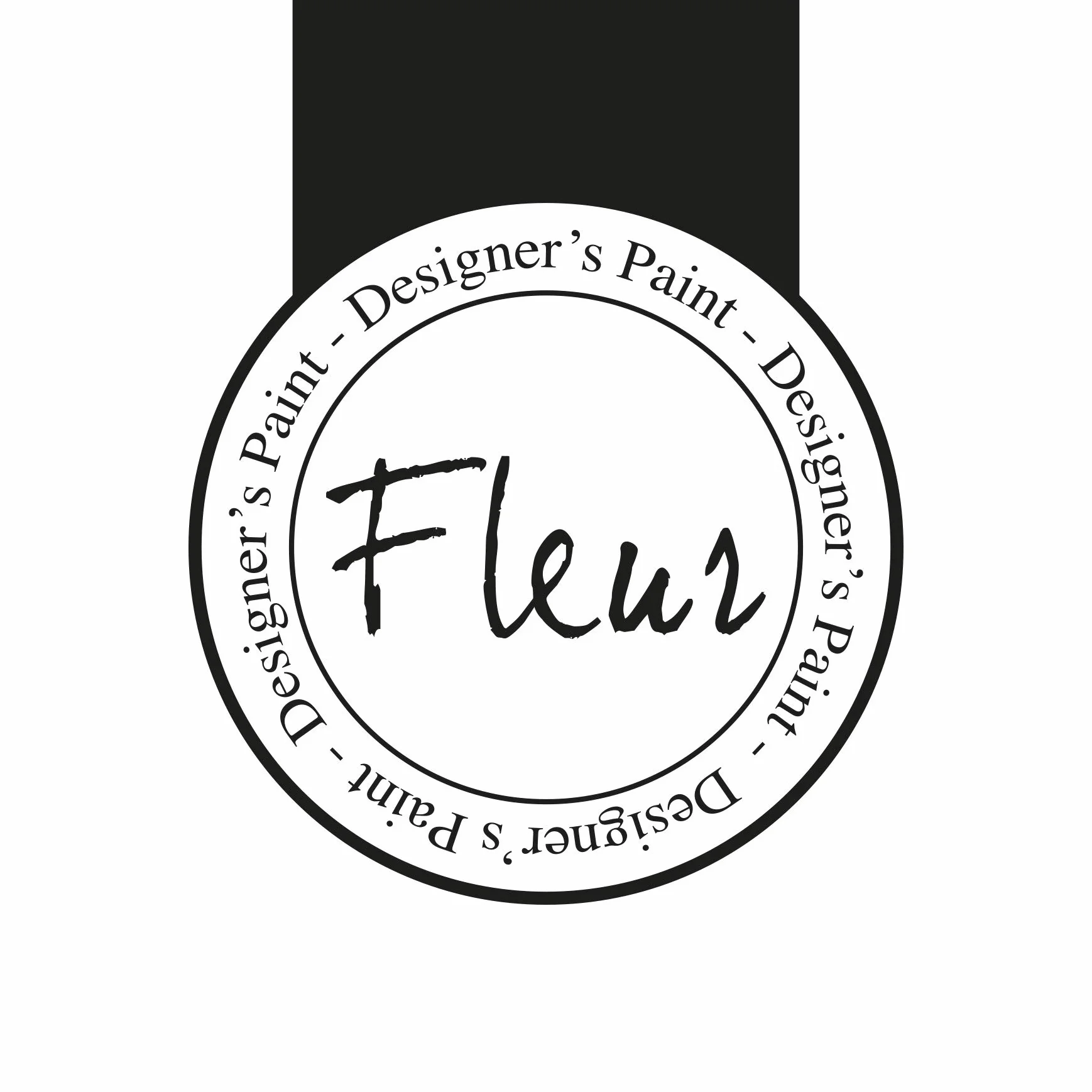 Fleur Paint 12089 farba mineralna 130 ml Vanity Blue